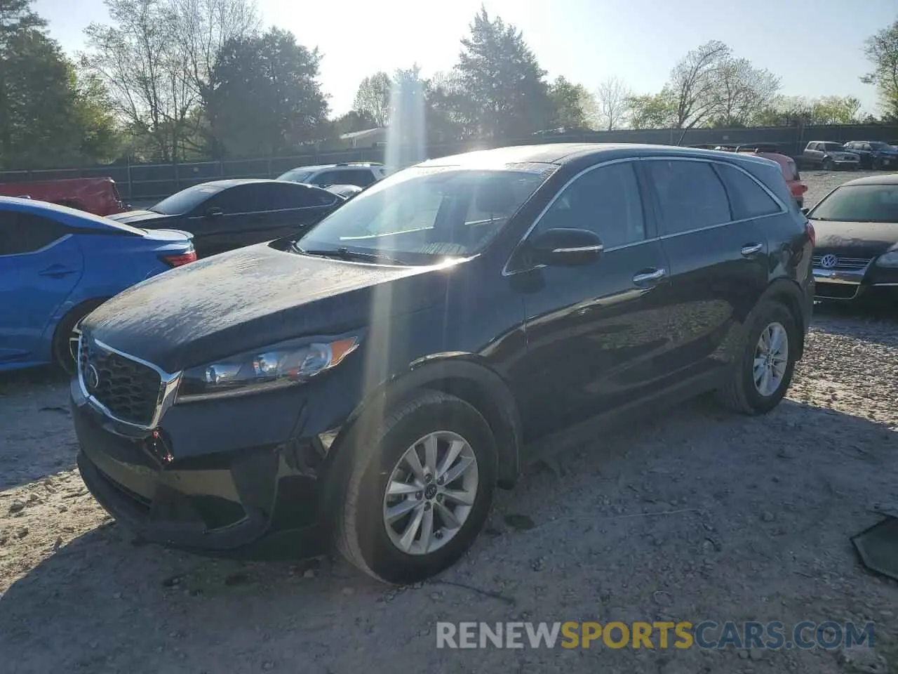 1 fotografías del automóvil dañado 5XYPG4A31KG585341 KIA SORENTO 2019