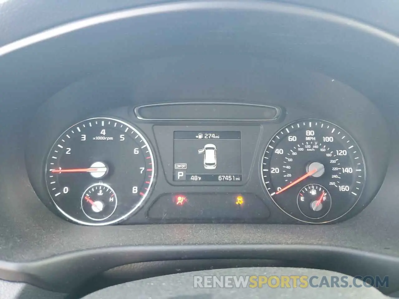 9 fotografías del automóvil dañado 5XYPG4A31KG585341 KIA SORENTO 2019
