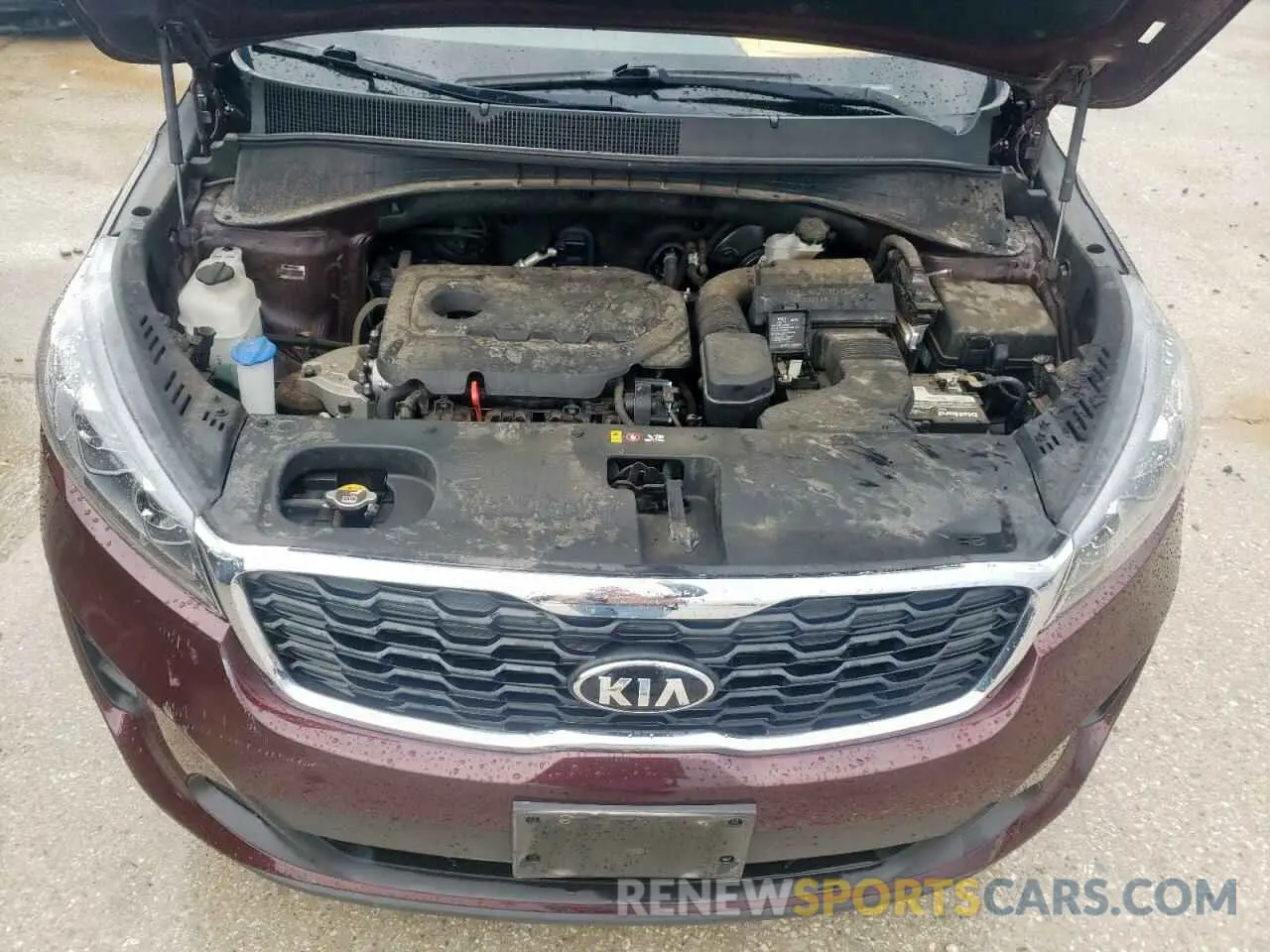 11 fotografías del automóvil dañado 5XYPG4A32KG476077 KIA SORENTO 2019