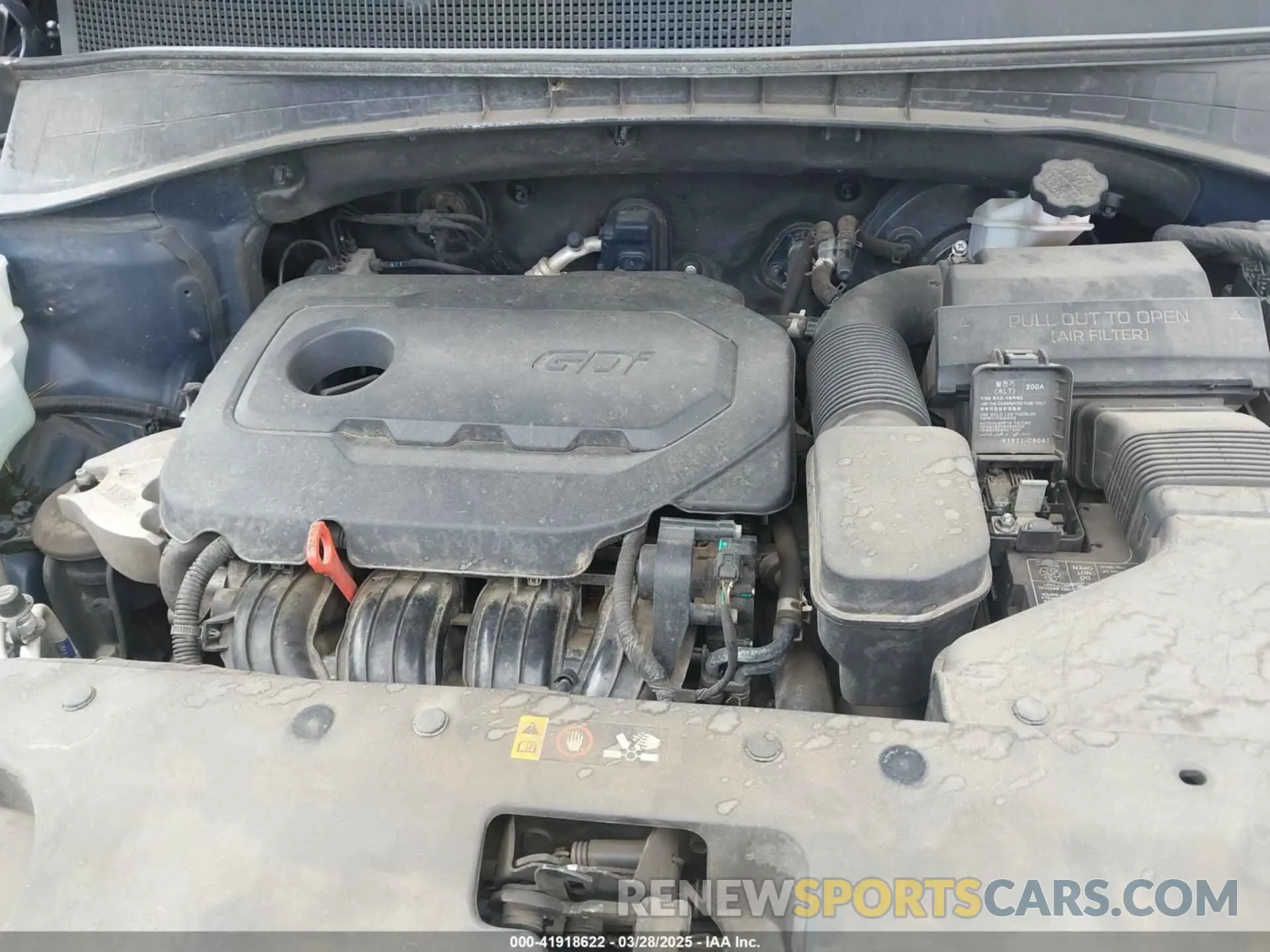 10 fotografías del automóvil dañado 5XYPG4A32KG505075 KIA SORENTO 2019