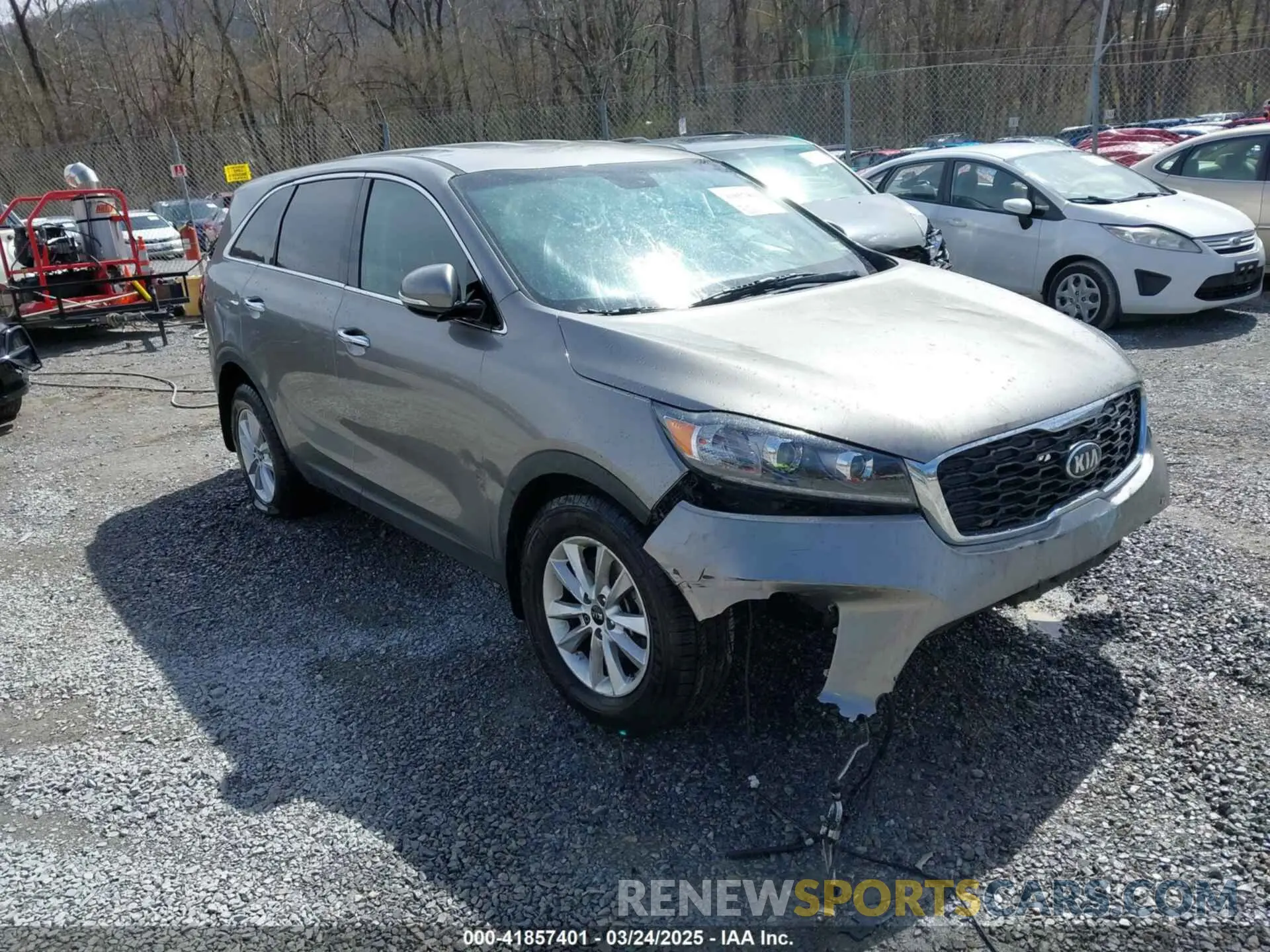 1 fotografías del automóvil dañado 5XYPG4A32KG512687 KIA SORENTO 2019