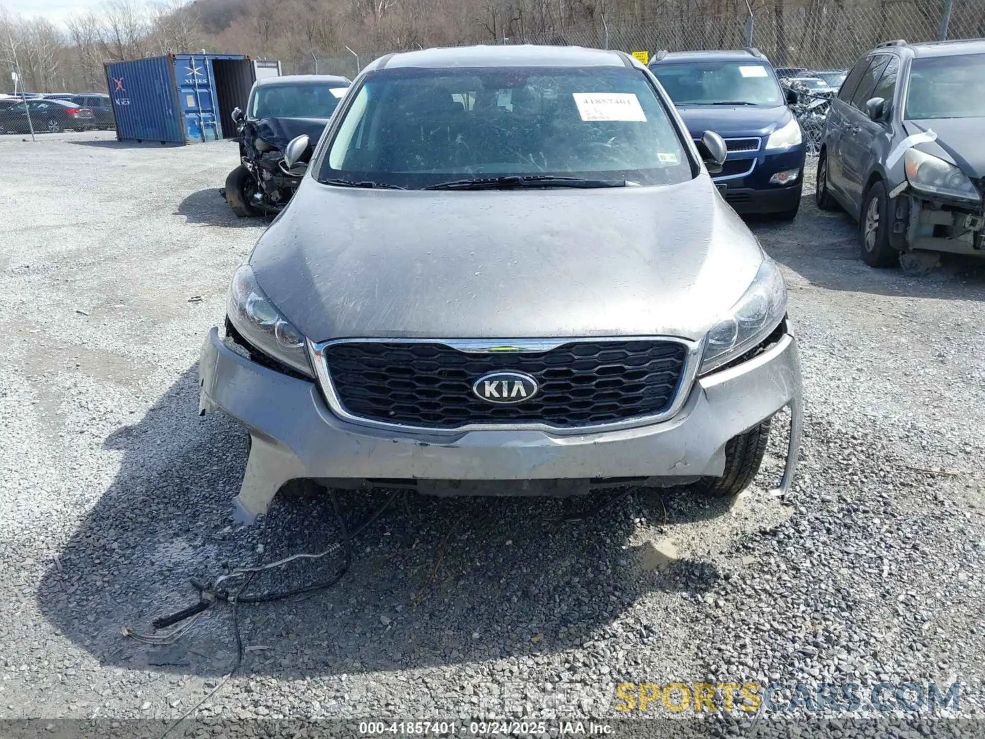 6 fotografías del automóvil dañado 5XYPG4A32KG512687 KIA SORENTO 2019