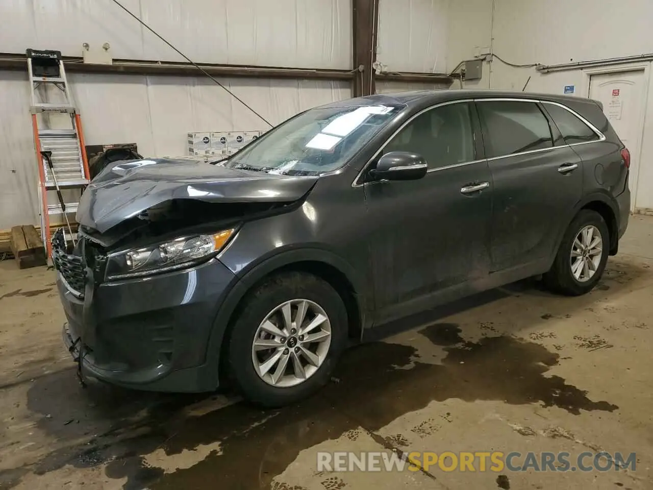1 fotografías del automóvil dañado 5XYPG4A32KG548492 KIA SORENTO 2019