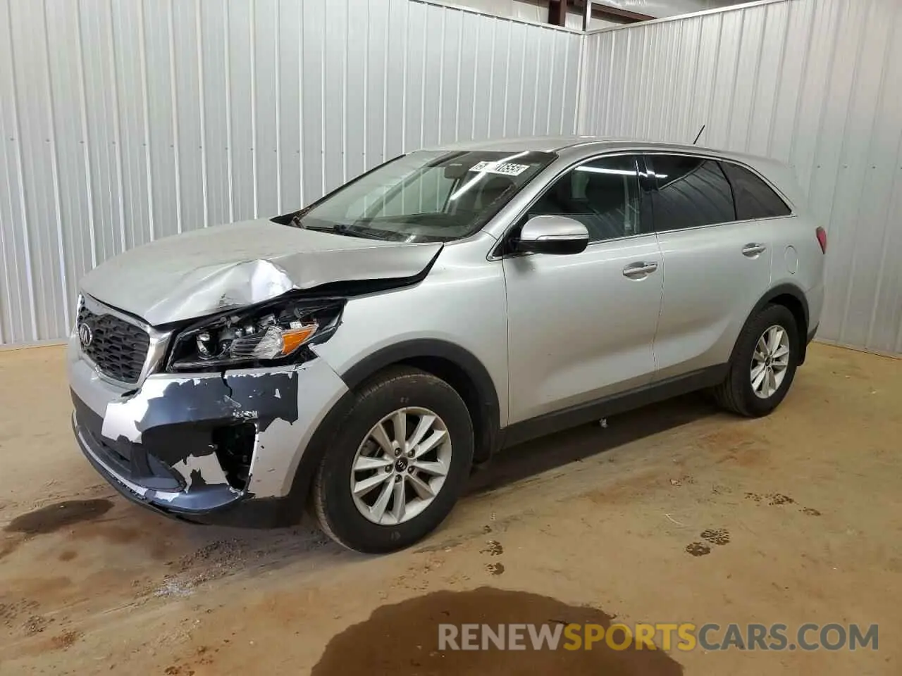 1 fotografías del automóvil dañado 5XYPG4A32KG583114 KIA SORENTO 2019