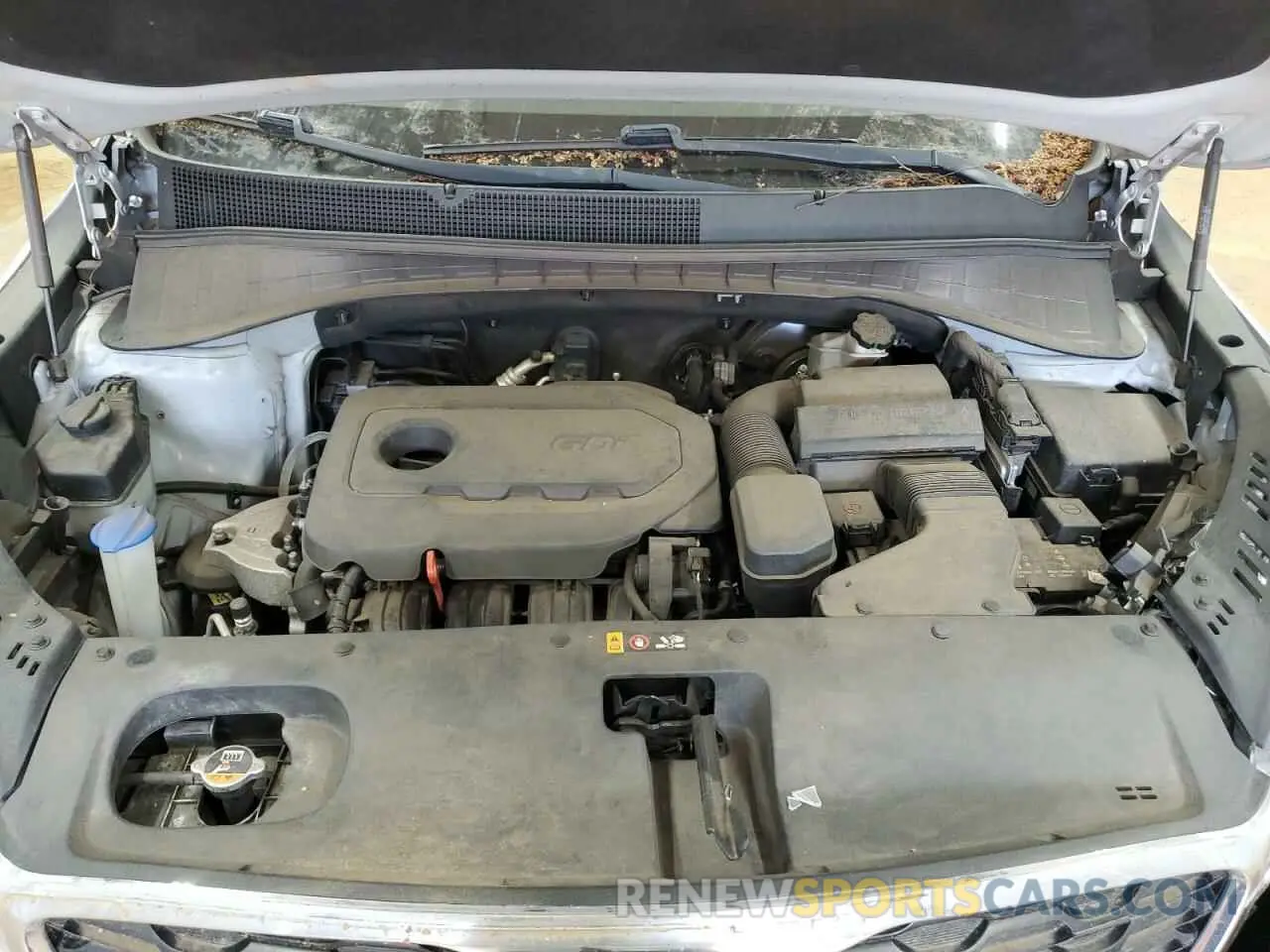 12 fotografías del automóvil dañado 5XYPG4A32KG583114 KIA SORENTO 2019