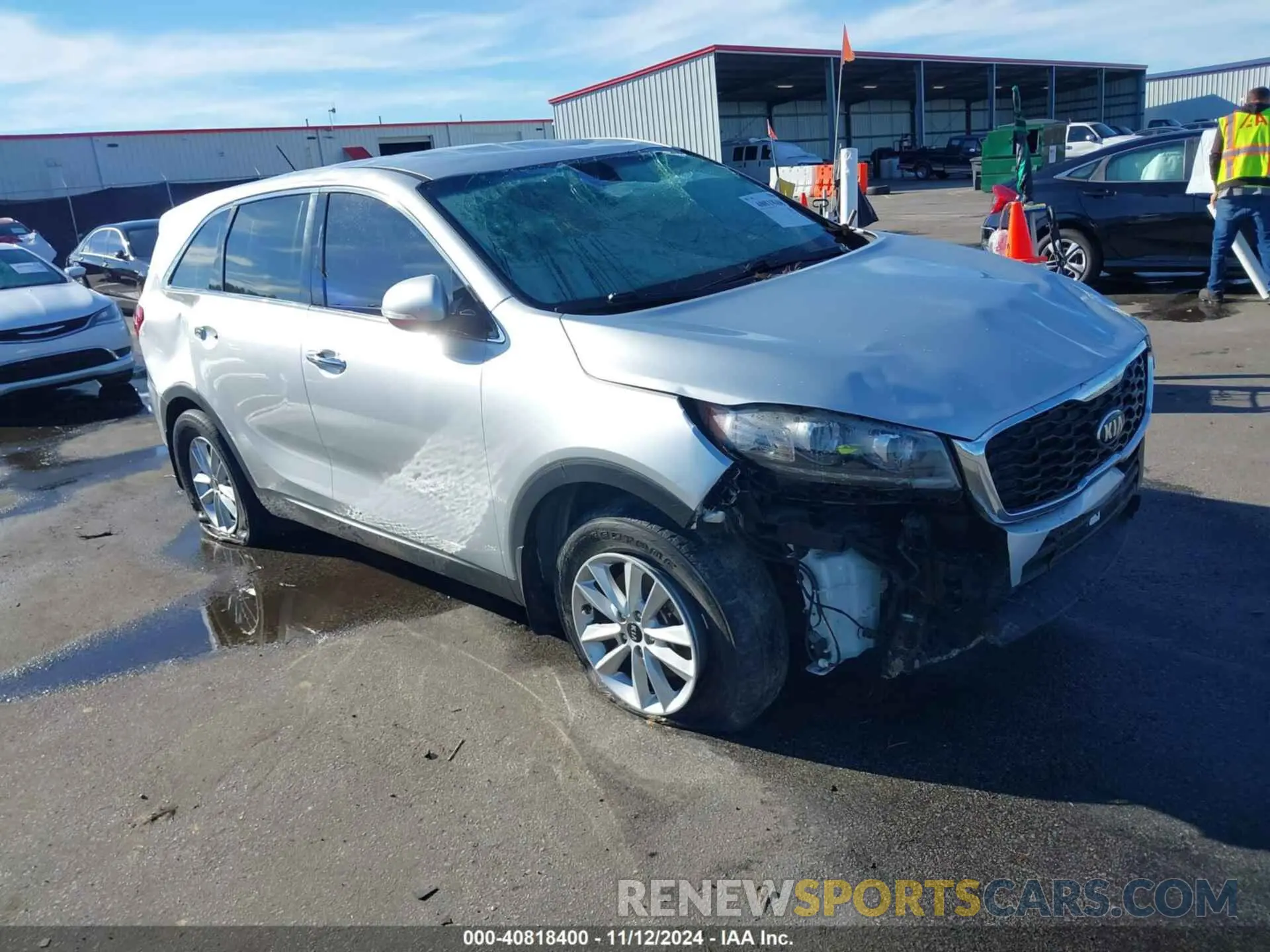 1 fotografías del automóvil dañado 5XYPG4A32KG583159 KIA SORENTO 2019