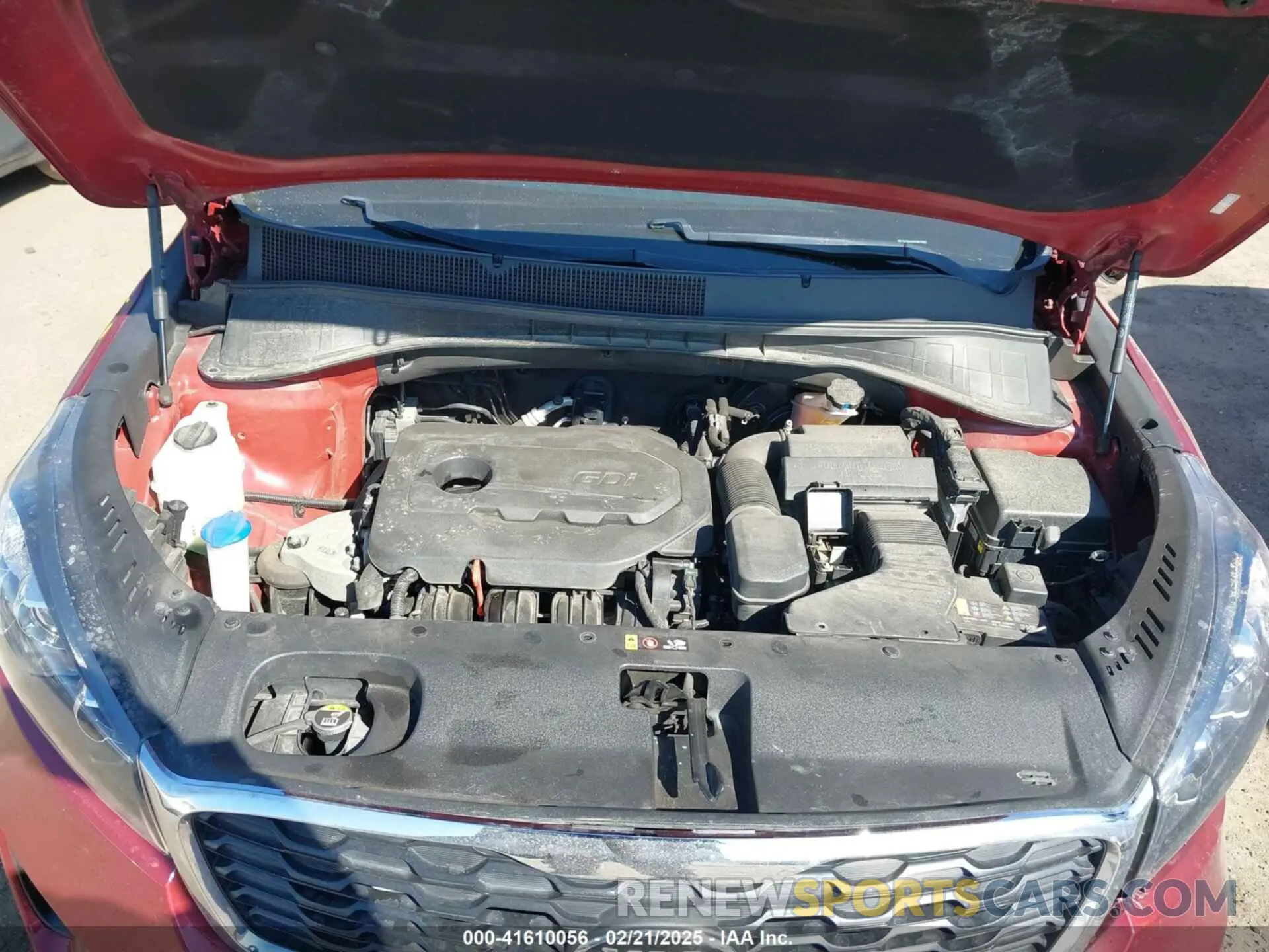 10 fotografías del automóvil dañado 5XYPG4A33KG574065 KIA SORENTO 2019