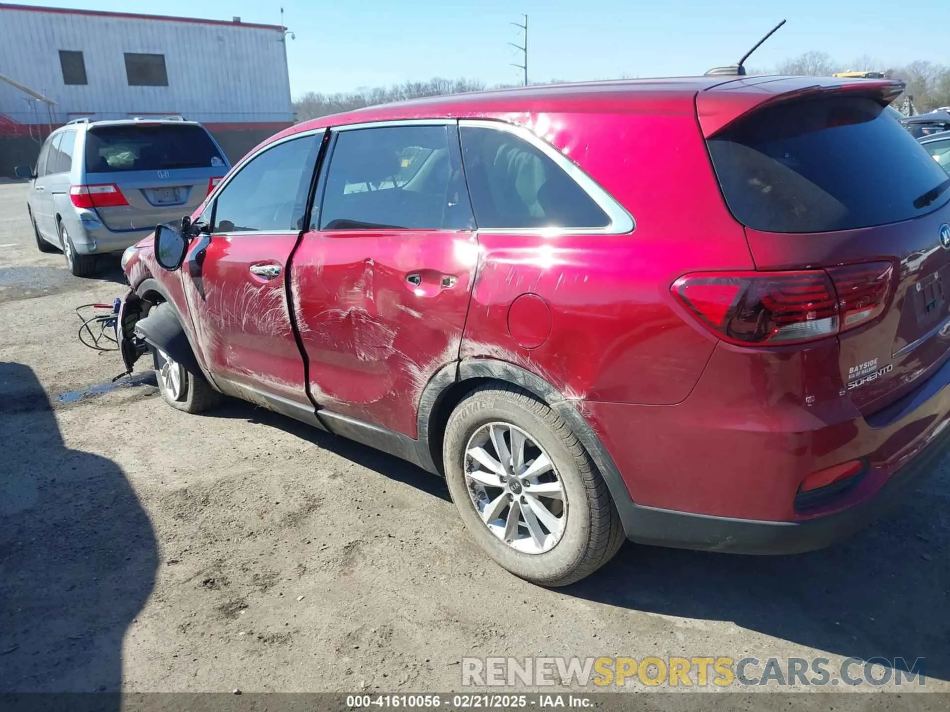 6 fotografías del automóvil dañado 5XYPG4A33KG574065 KIA SORENTO 2019
