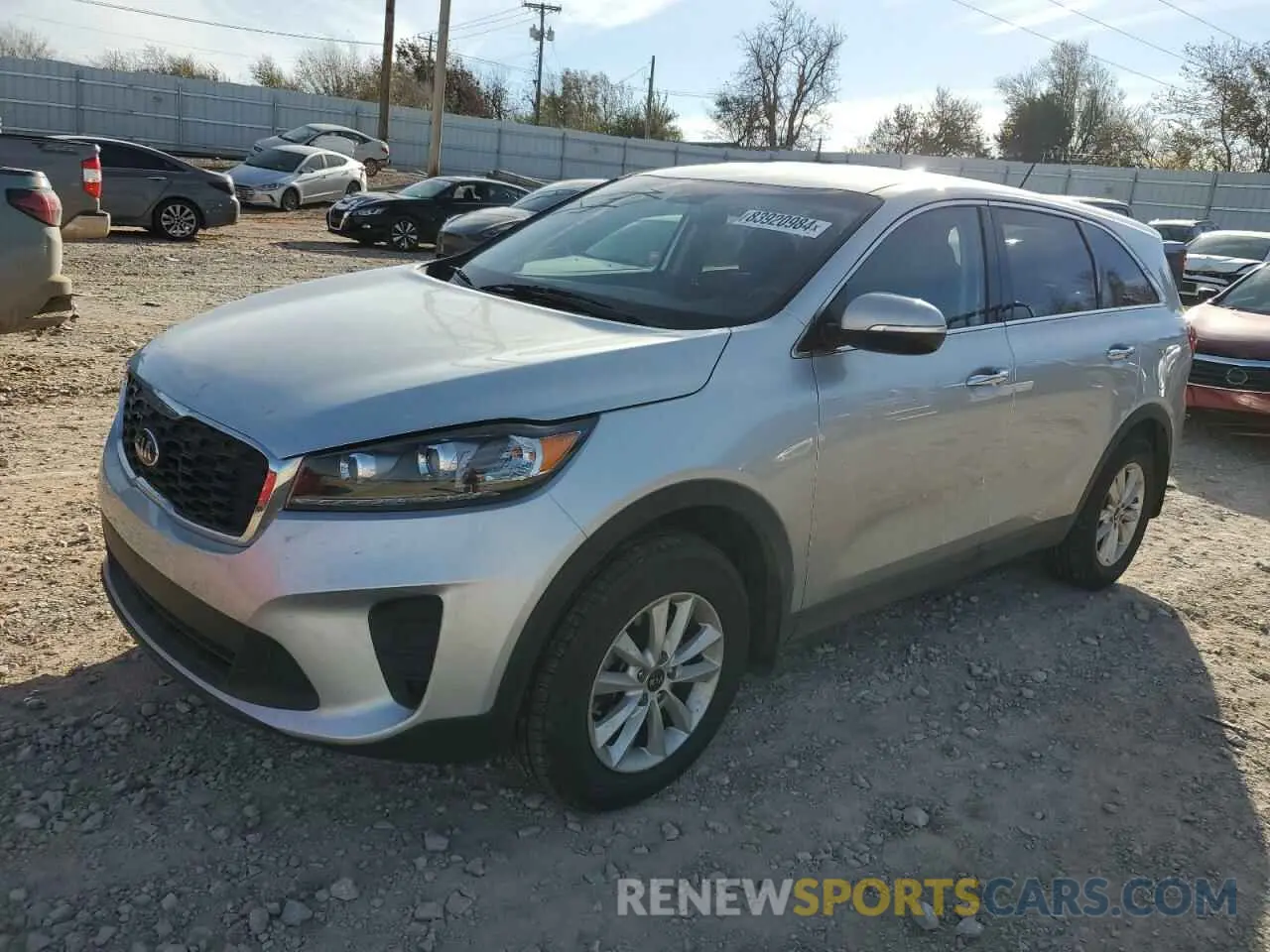 1 fotografías del automóvil dañado 5XYPG4A33KG579962 KIA SORENTO 2019