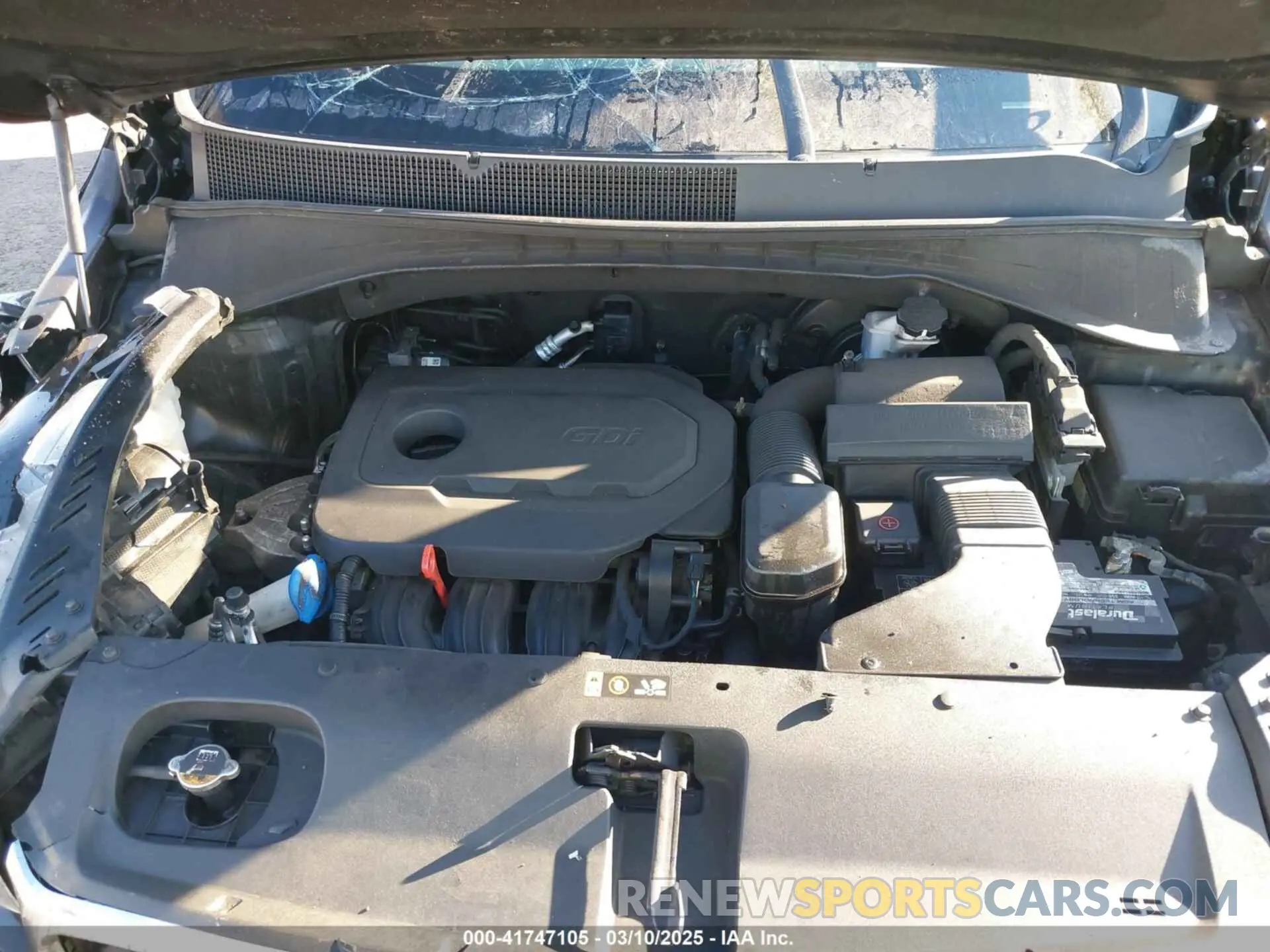 10 fotografías del automóvil dañado 5XYPG4A34KG509144 KIA SORENTO 2019
