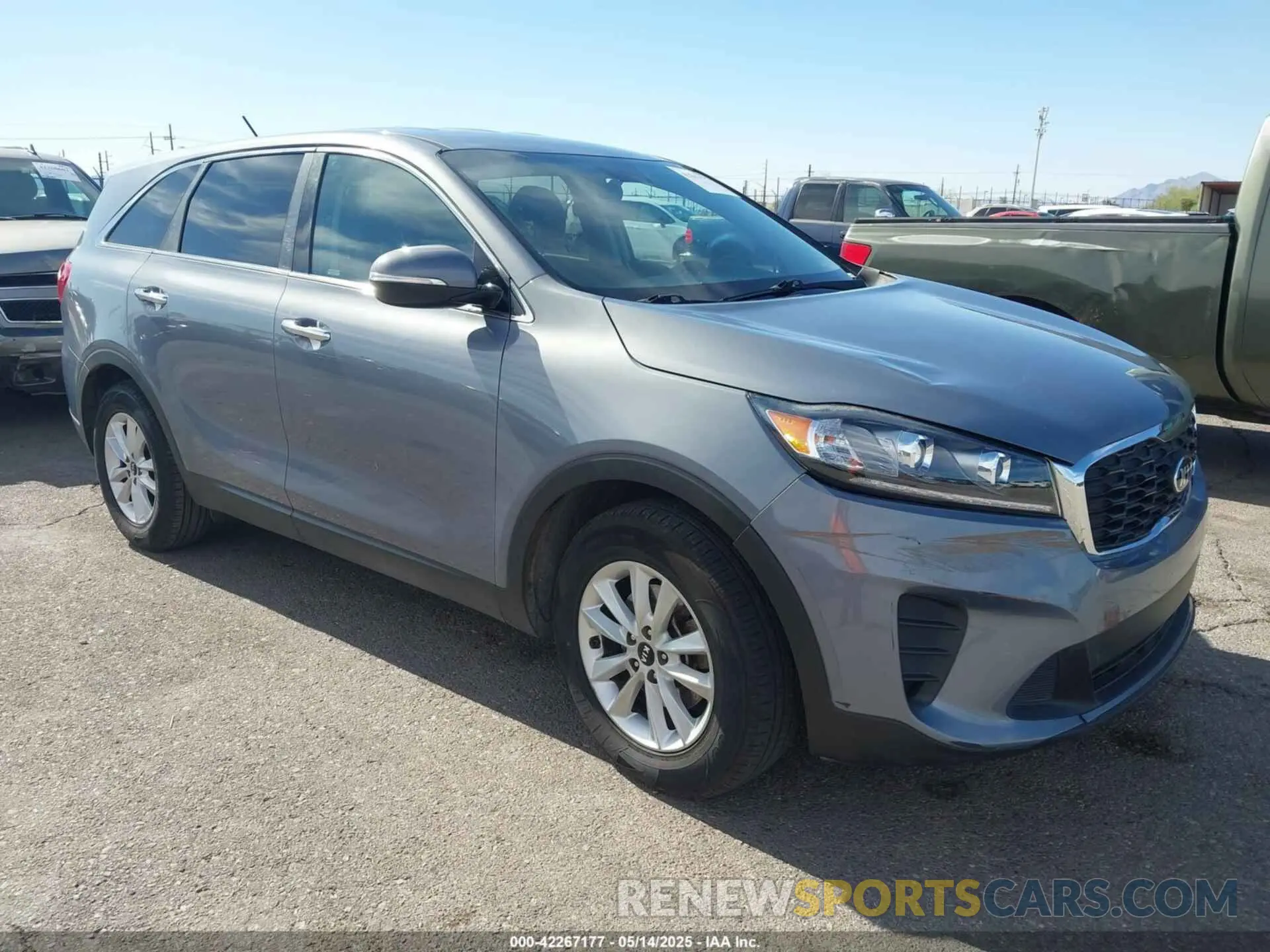 1 fotografías del automóvil dañado 5XYPG4A34KG610894 KIA SORENTO 2019