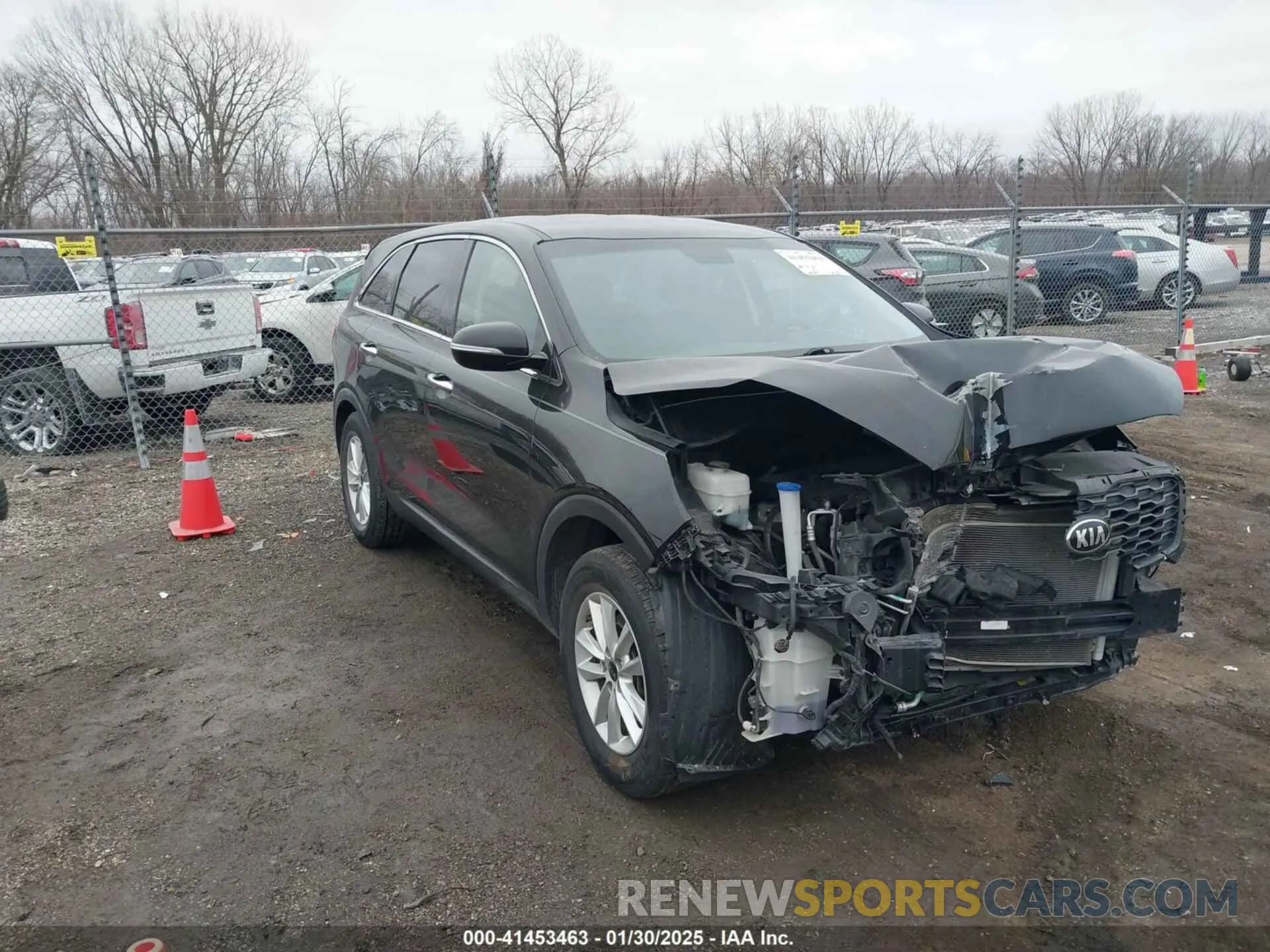 1 fotografías del automóvil dañado 5XYPG4A35KG491026 KIA SORENTO 2019