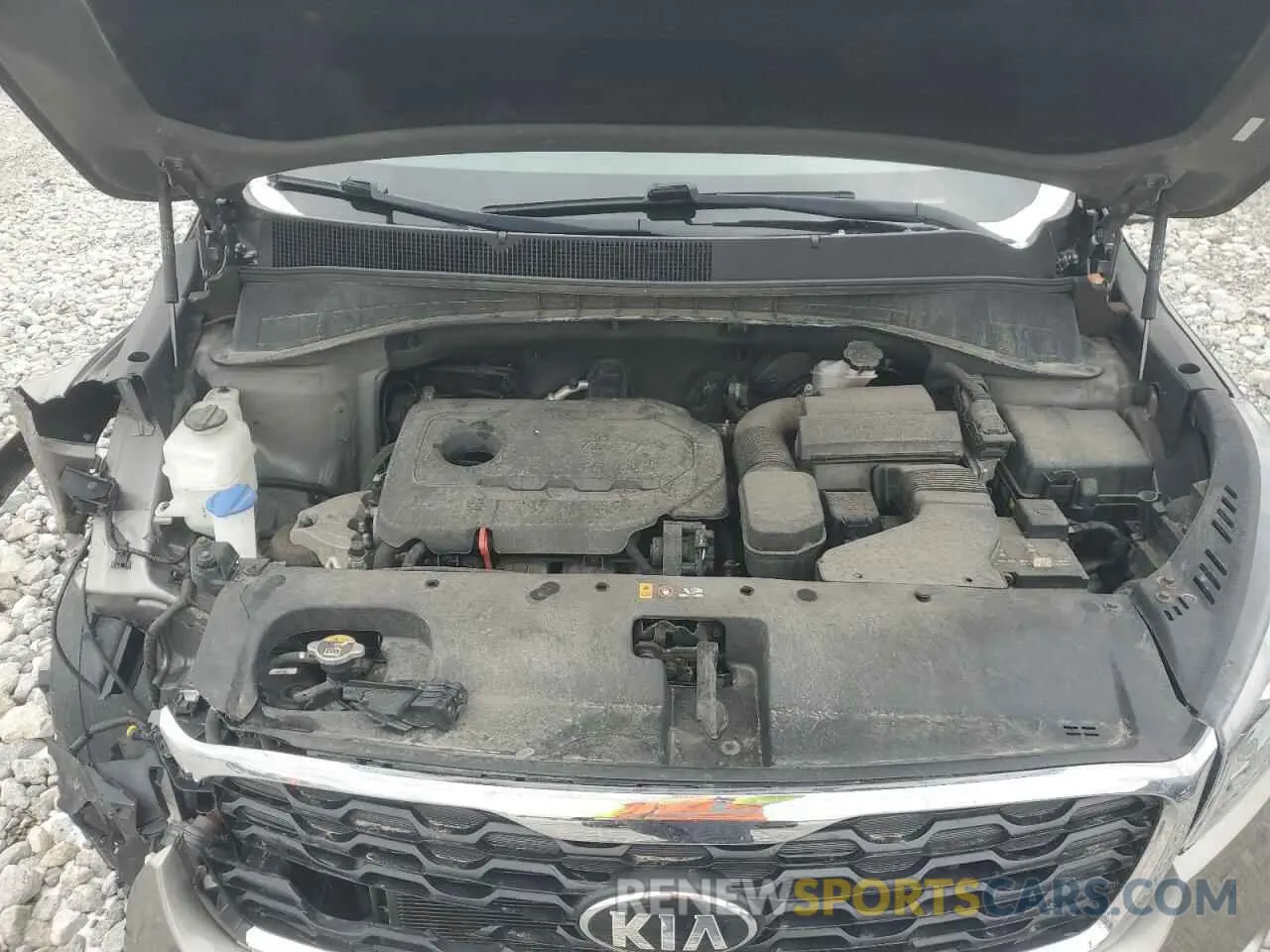 12 fotografías del automóvil dañado 5XYPG4A35KG542167 KIA SORENTO 2019