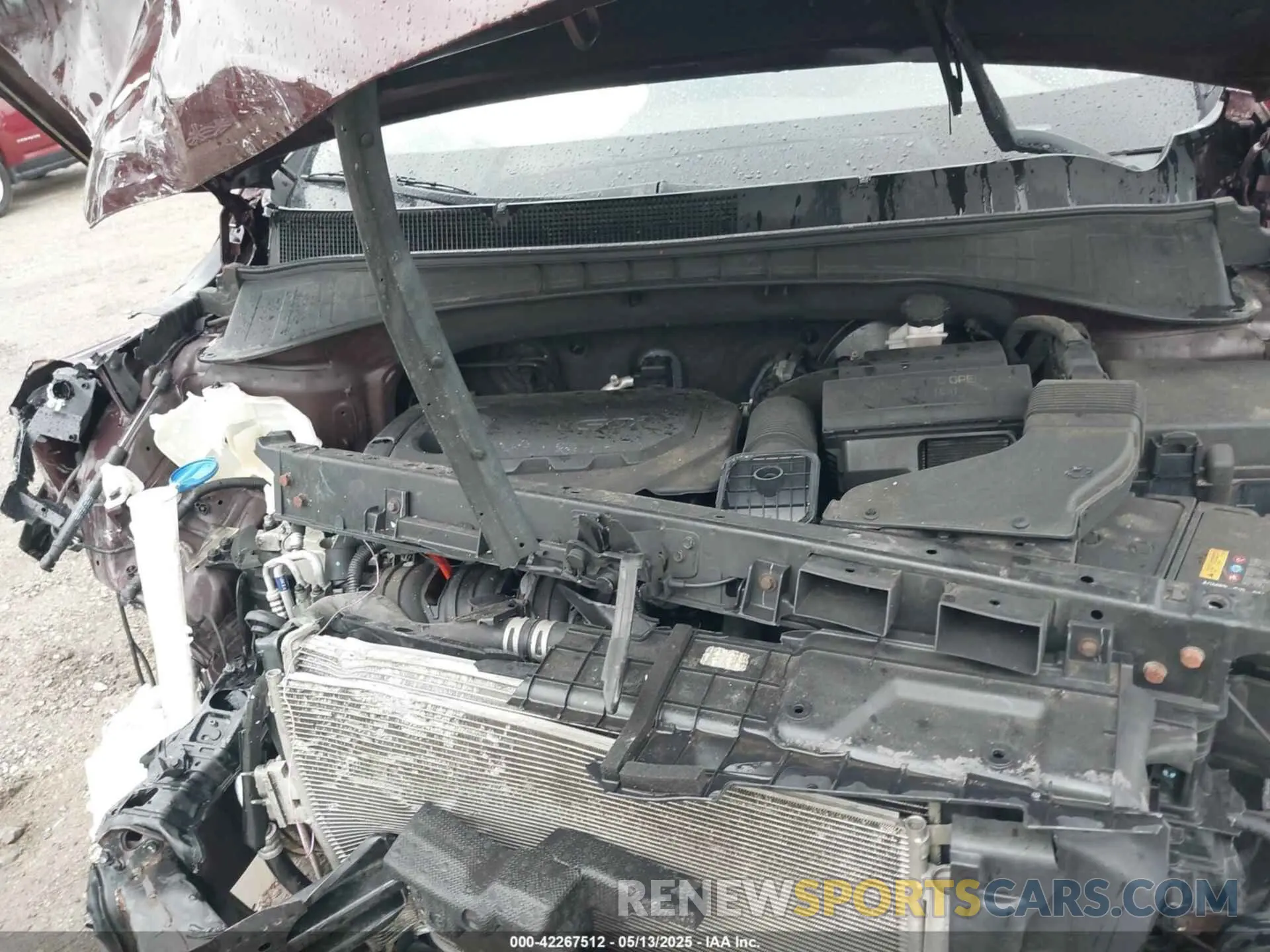 10 fotografías del automóvil dañado 5XYPG4A35KG576058 KIA SORENTO 2019
