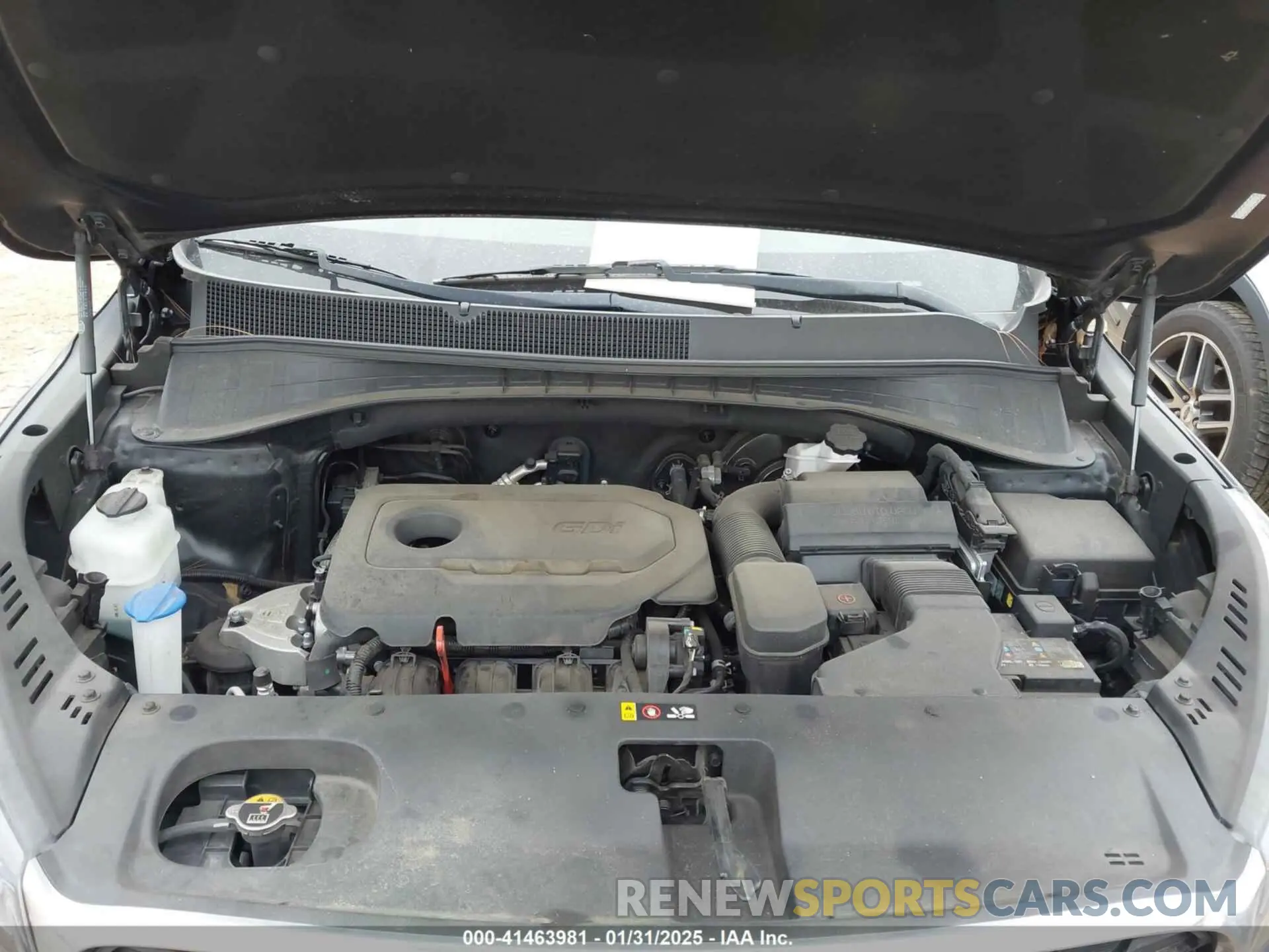 10 fotografías del automóvil dañado 5XYPG4A35KG577548 KIA SORENTO 2019