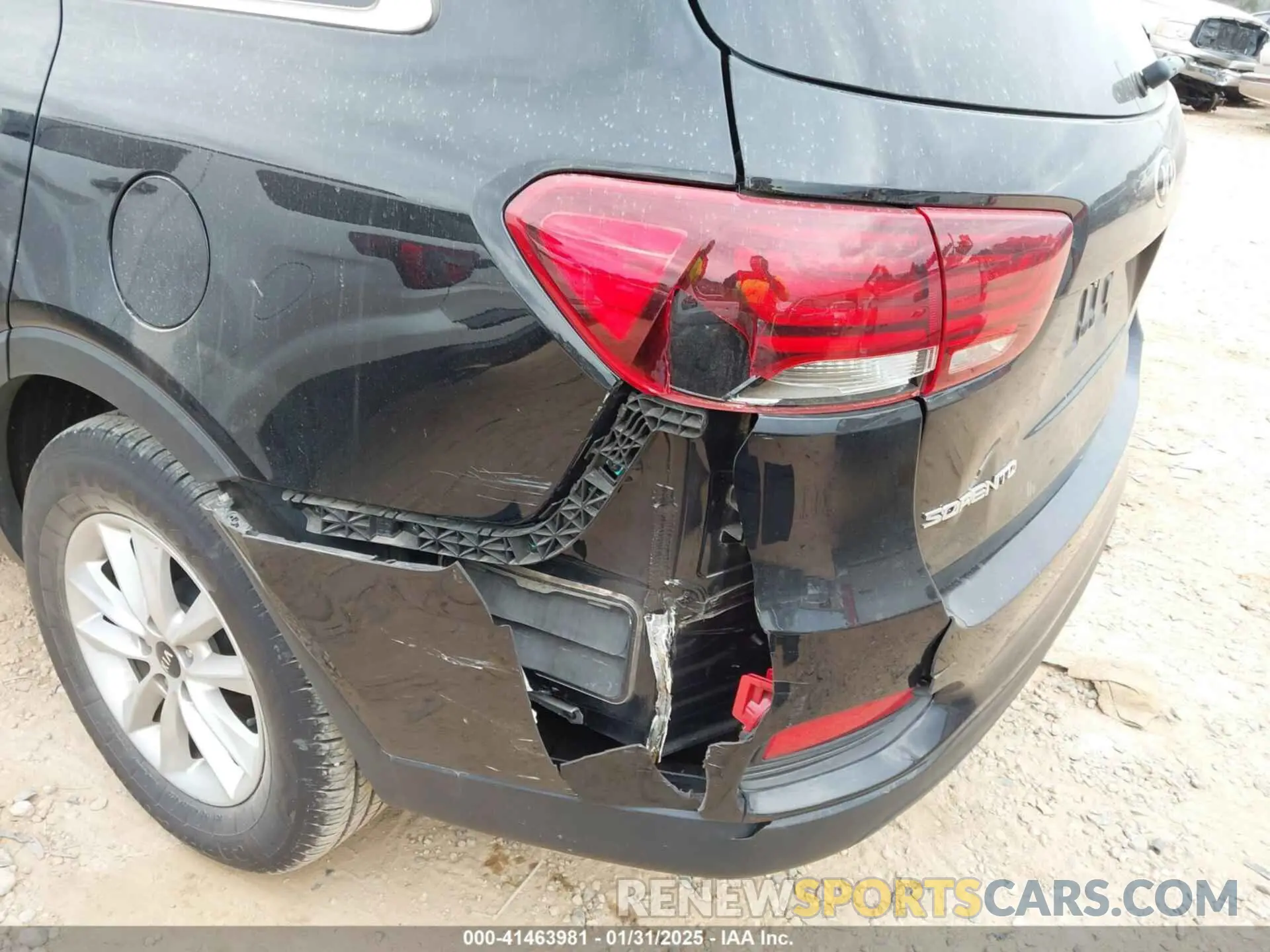 6 fotografías del automóvil dañado 5XYPG4A35KG577548 KIA SORENTO 2019