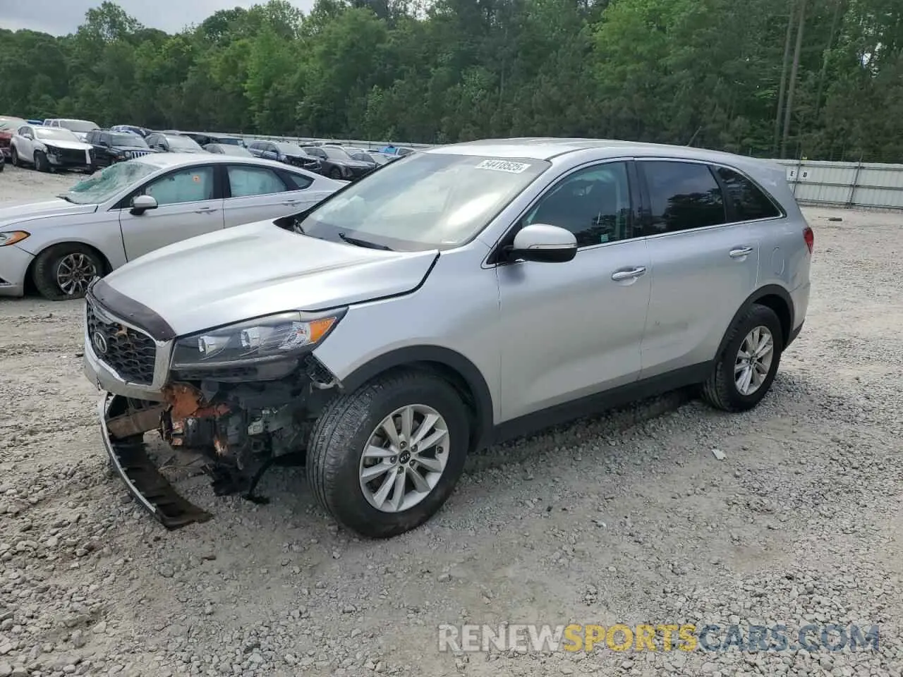 1 fotografías del automóvil dañado 5XYPG4A35KG581888 KIA SORENTO 2019