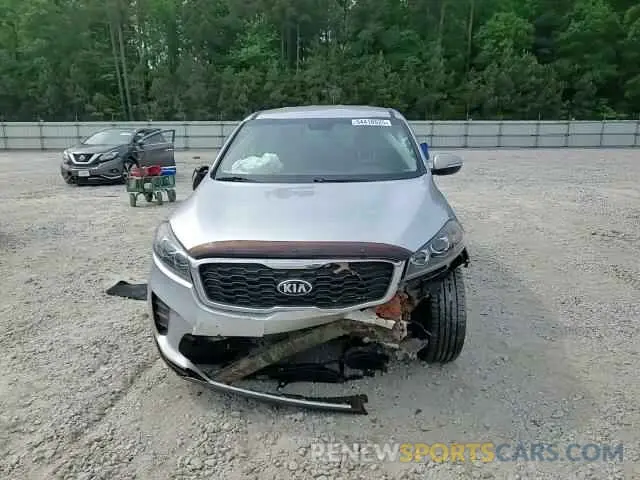 14 fotografías del automóvil dañado 5XYPG4A35KG581888 KIA SORENTO 2019
