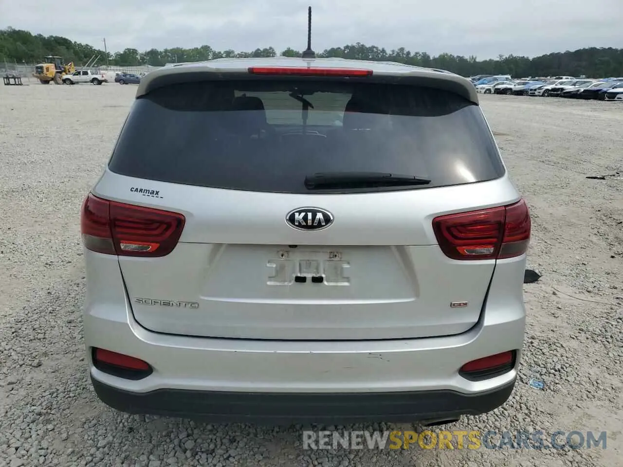 6 fotografías del automóvil dañado 5XYPG4A35KG581888 KIA SORENTO 2019