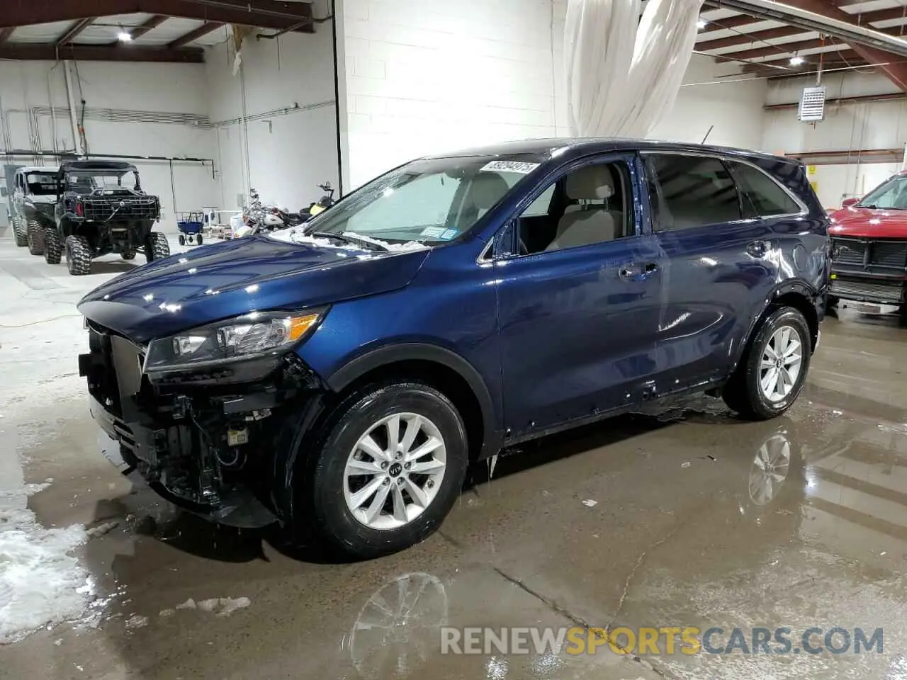 1 fotografías del automóvil dañado 5XYPG4A36KG546941 KIA SORENTO 2019
