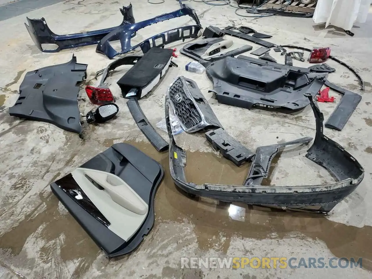 13 fotografías del automóvil dañado 5XYPG4A36KG546941 KIA SORENTO 2019