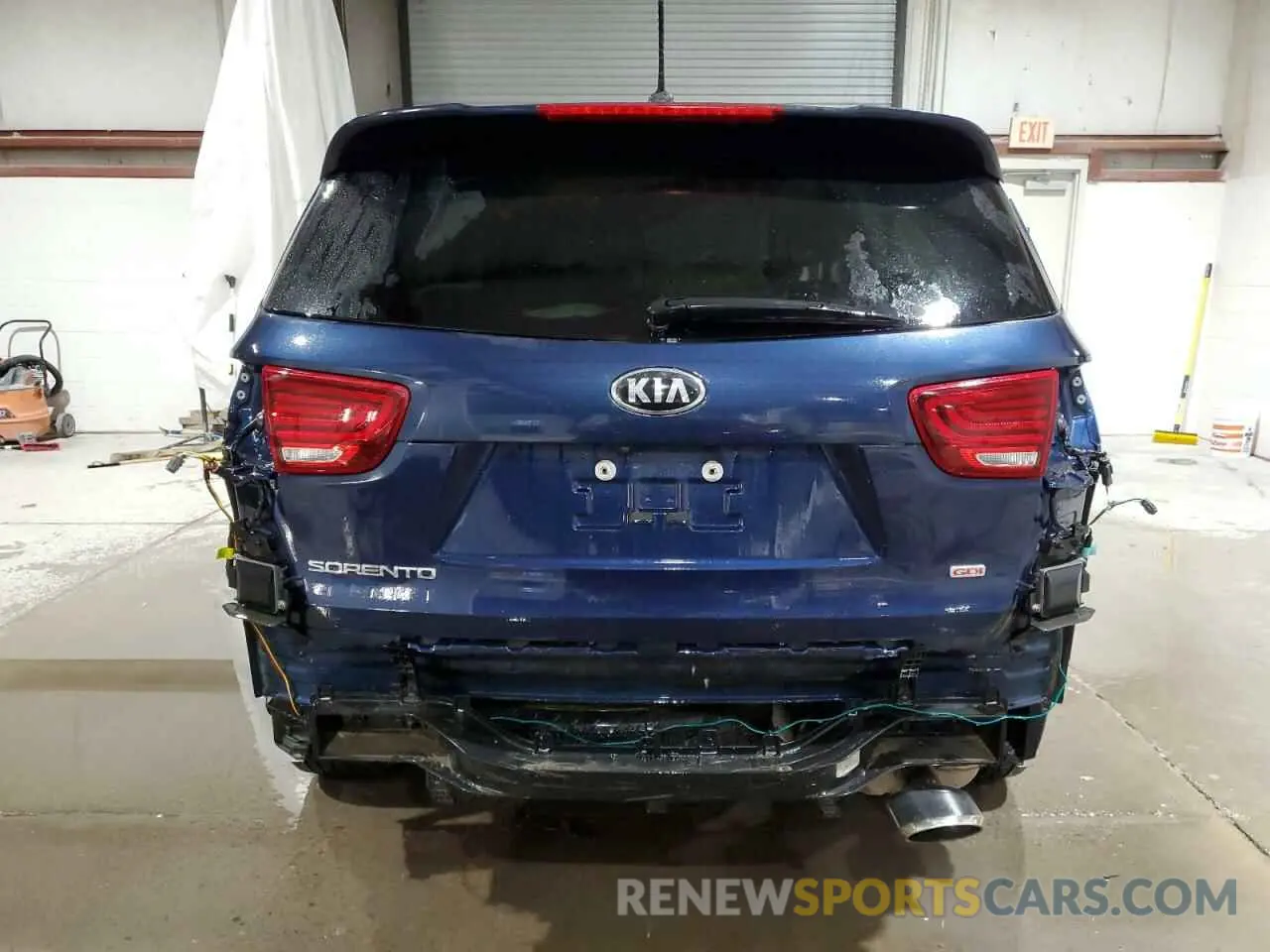 6 fotografías del automóvil dañado 5XYPG4A36KG546941 KIA SORENTO 2019