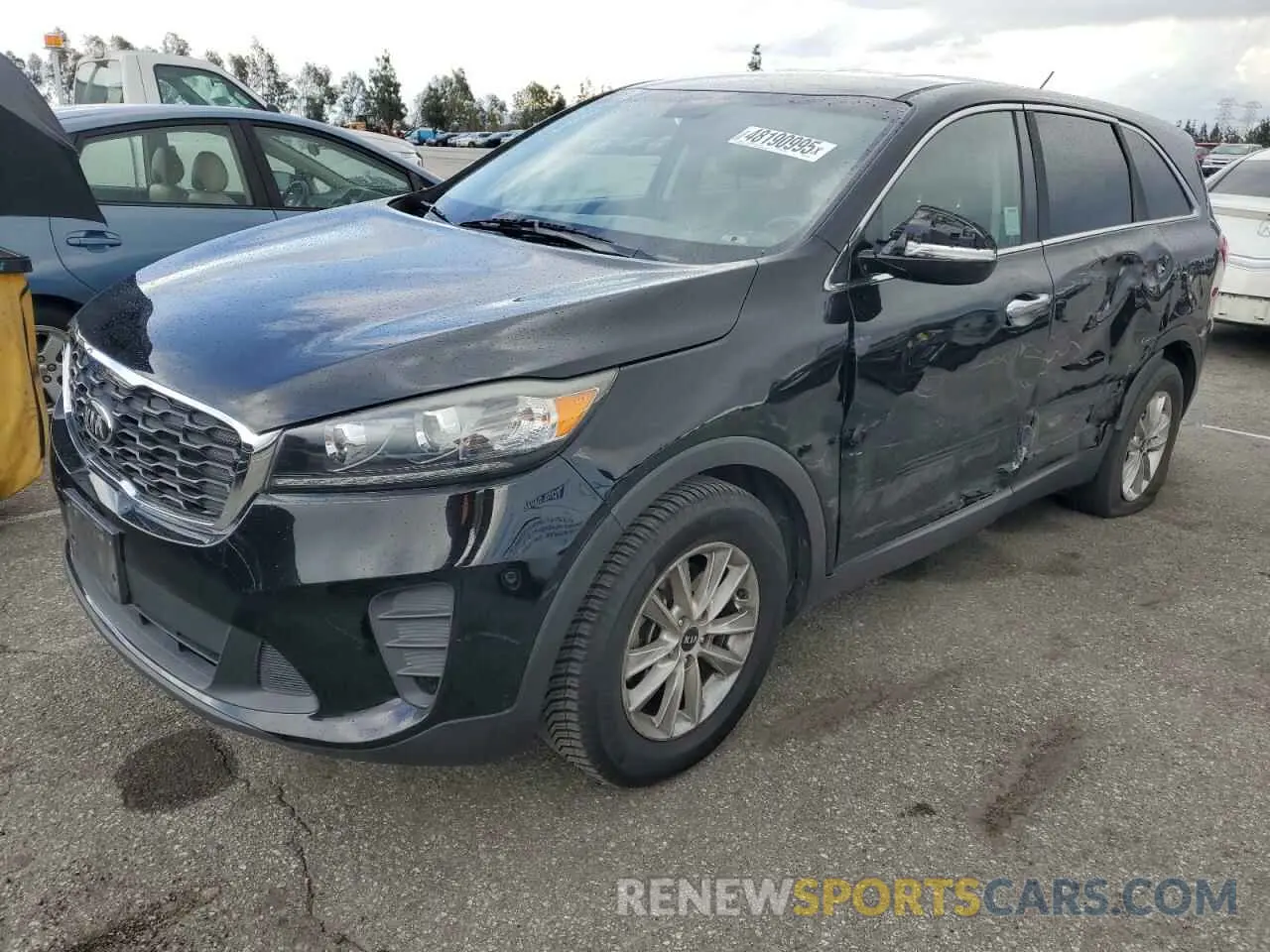 1 fotografías del automóvil dañado 5XYPG4A36KG568194 KIA SORENTO 2019