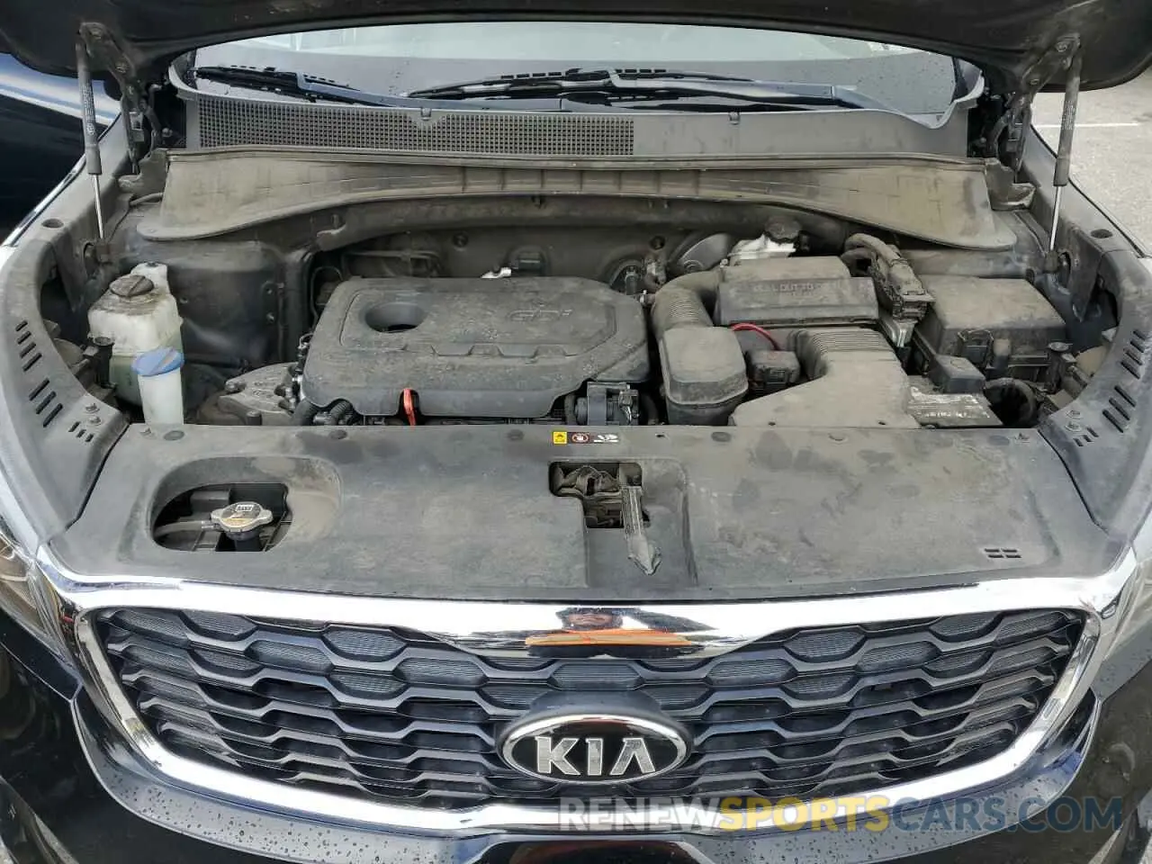 12 fotografías del automóvil dañado 5XYPG4A36KG568194 KIA SORENTO 2019