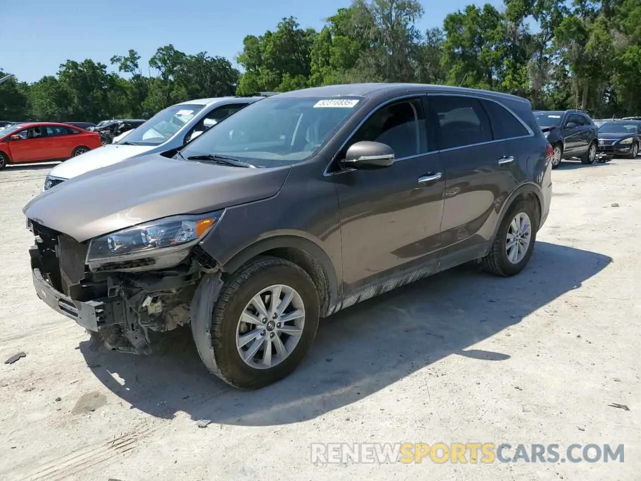 1 fotografías del automóvil dañado 5XYPG4A37KG508702 KIA SORENTO 2019