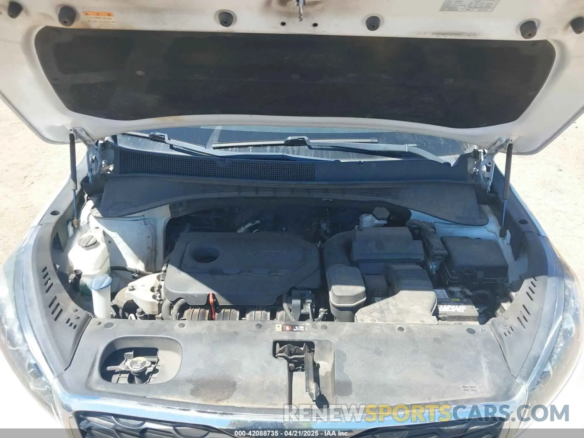 10 fotografías del automóvil dañado 5XYPG4A37KG511454 KIA SORENTO 2019