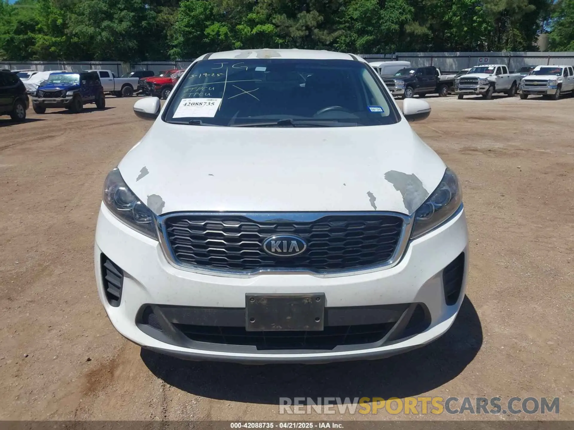 6 fotografías del automóvil dañado 5XYPG4A37KG511454 KIA SORENTO 2019