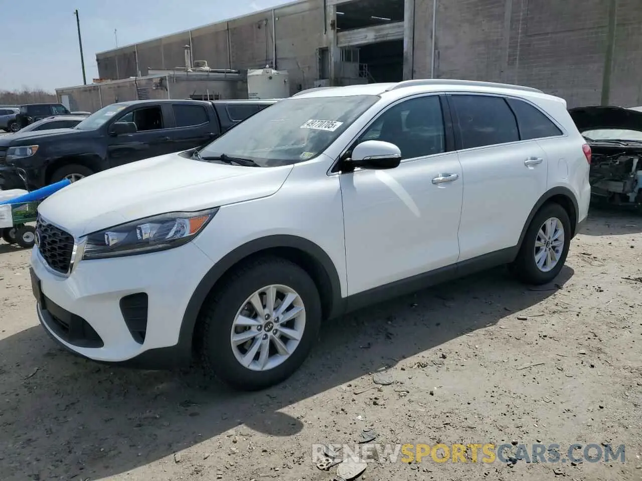 1 fotografías del automóvil dañado 5XYPG4A37KG515522 KIA SORENTO 2019