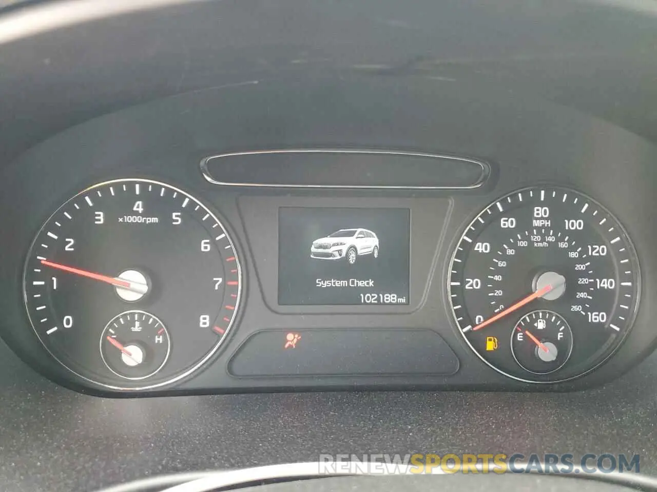 9 fotografías del automóvil dañado 5XYPG4A37KG515522 KIA SORENTO 2019