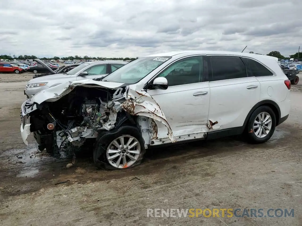1 fotografías del automóvil dañado 5XYPG4A37KG531610 KIA SORENTO 2019