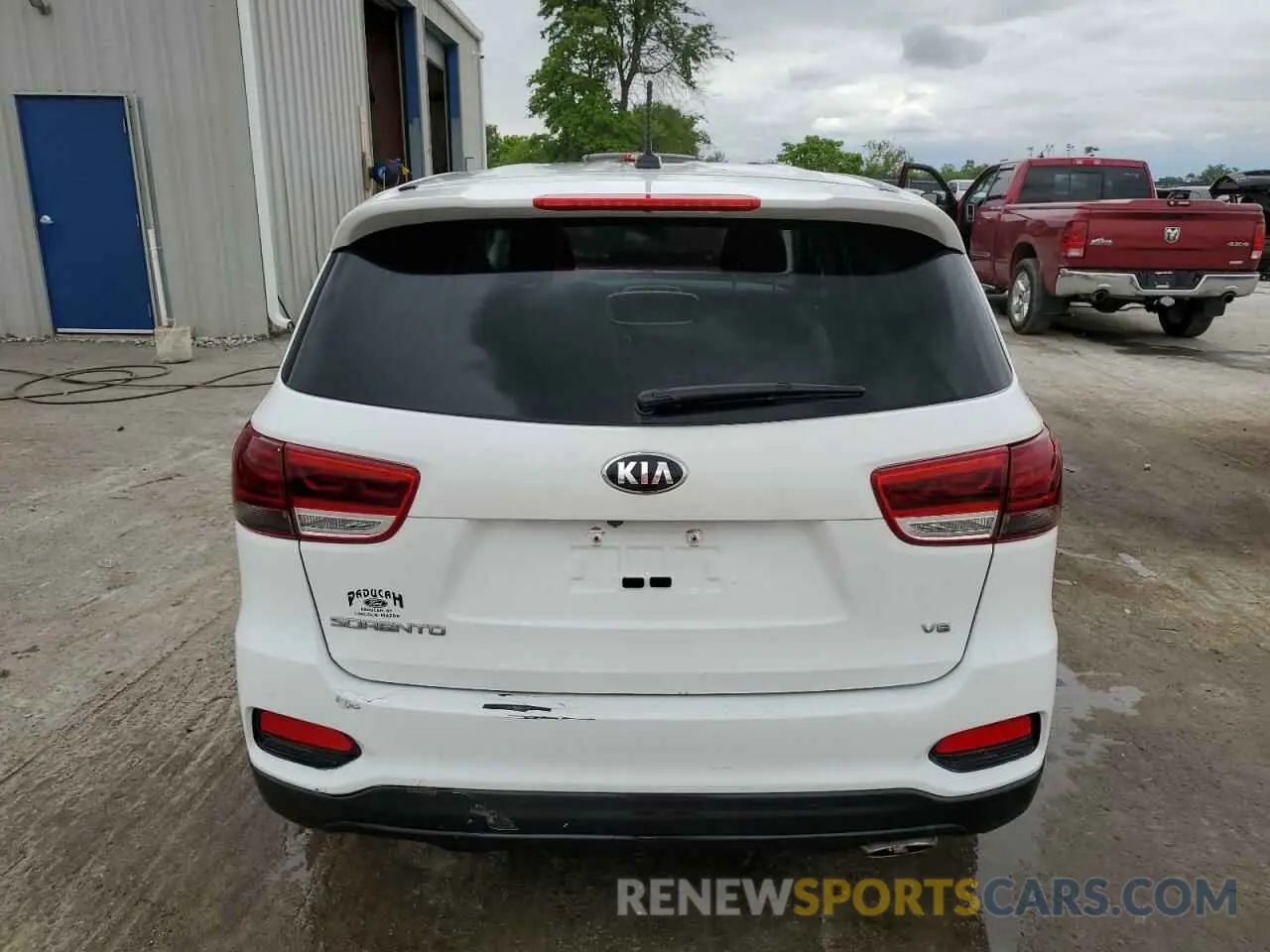 6 fotografías del automóvil dañado 5XYPG4A37KG531610 KIA SORENTO 2019