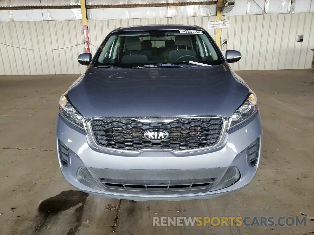 5 fotografías del automóvil dañado 5XYPG4A37KG603342 KIA SORENTO 2019