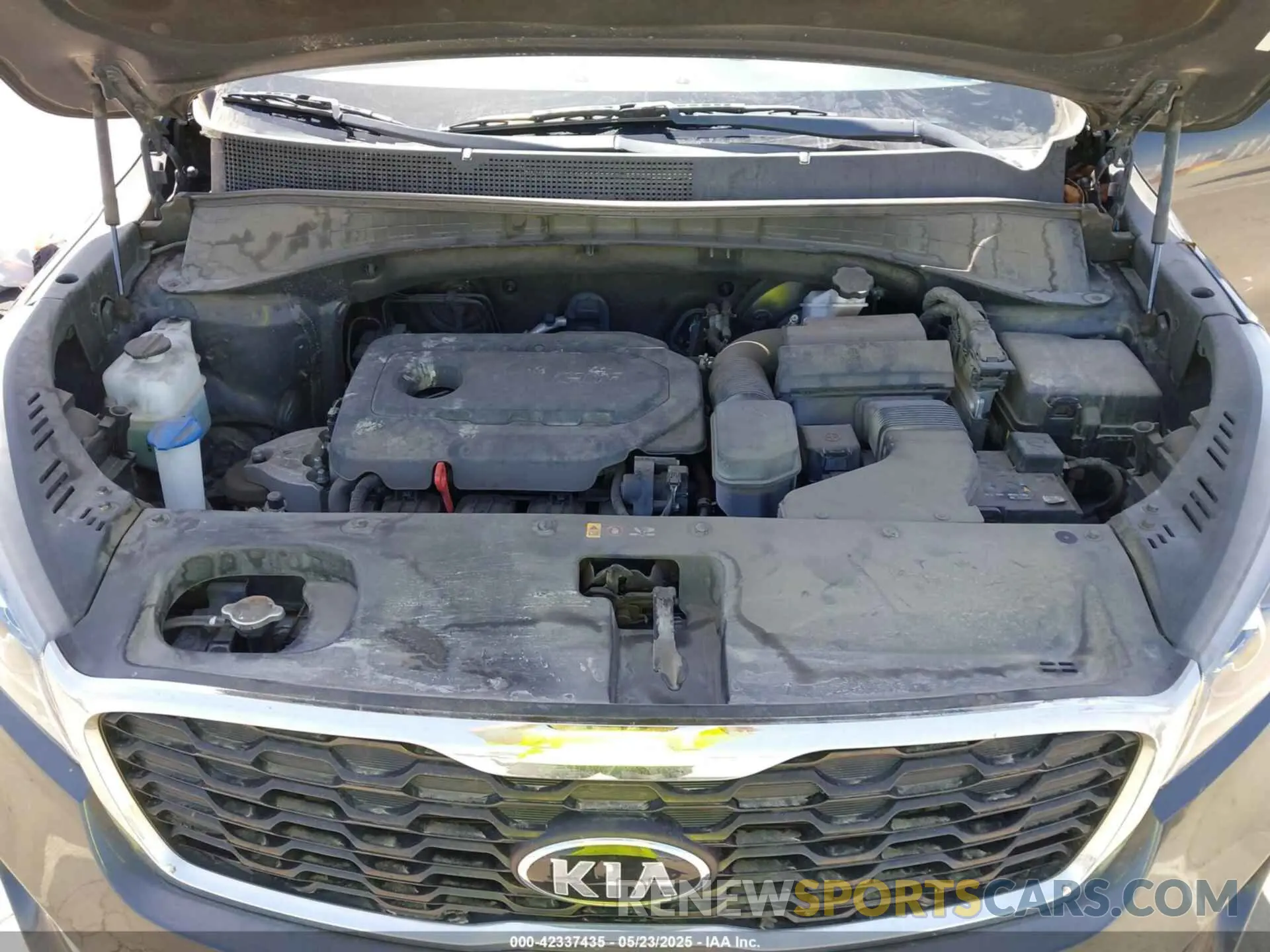 10 fotografías del automóvil dañado 5XYPG4A38KG536055 KIA SORENTO 2019