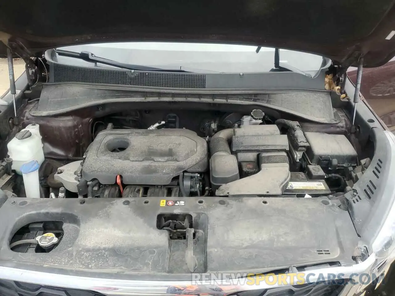 12 fotografías del automóvil dañado 5XYPG4A38KG566429 KIA SORENTO 2019
