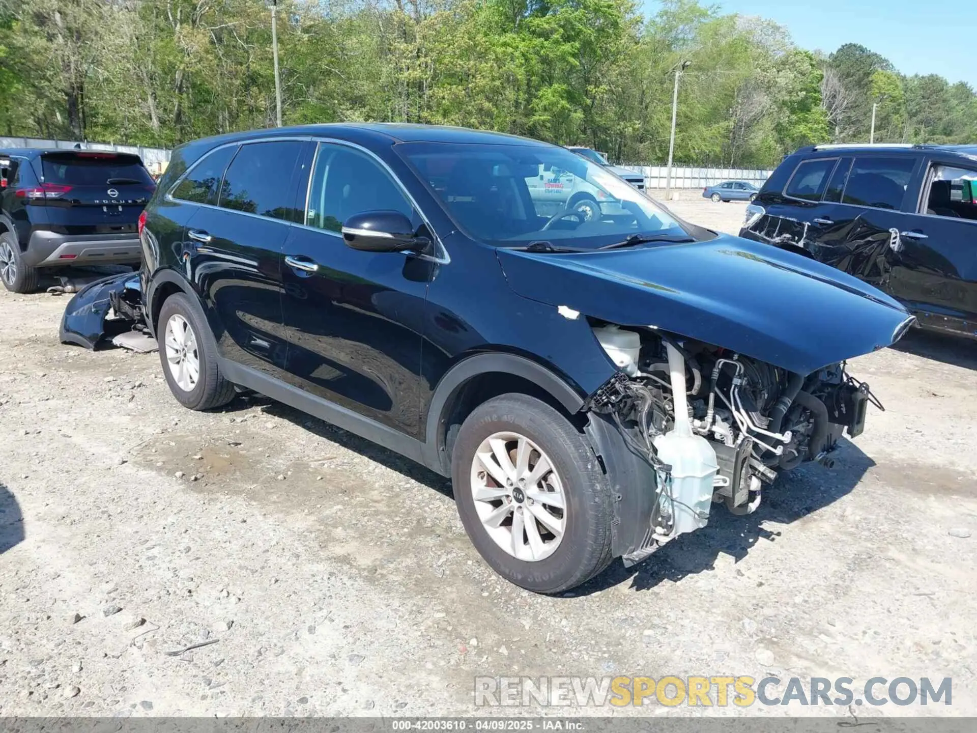 1 fotografías del automóvil dañado 5XYPG4A38KG574269 KIA SORENTO 2019