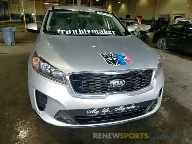 15 fotografías del automóvil dañado 5XYPG4A38KG595395 KIA SORENTO 2019