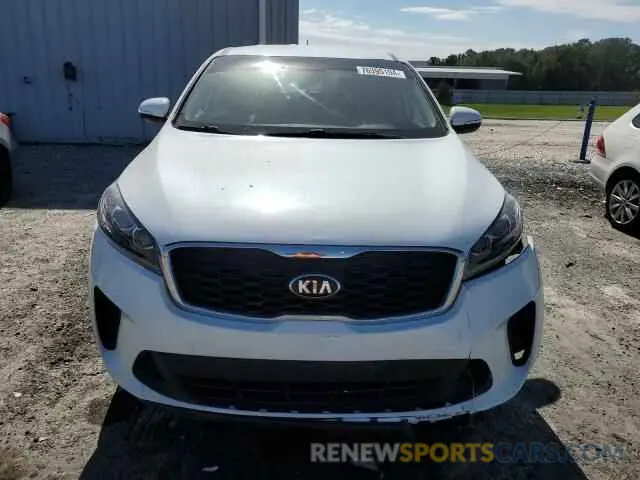 5 fotografías del automóvil dañado 5XYPG4A38KG610915 KIA SORENTO 2019