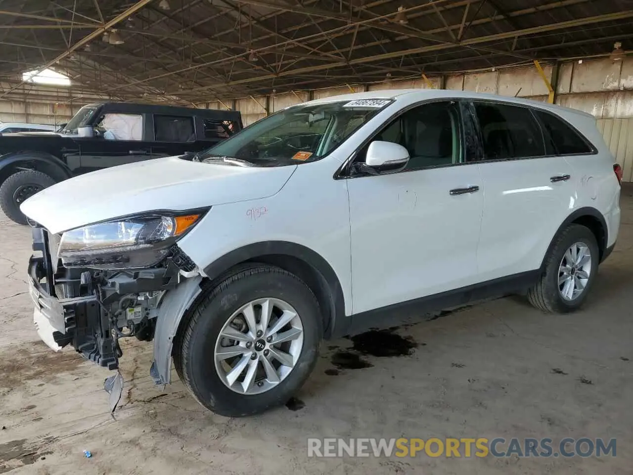 1 fotografías del automóvil dañado 5XYPG4A38KG611577 KIA SORENTO 2019