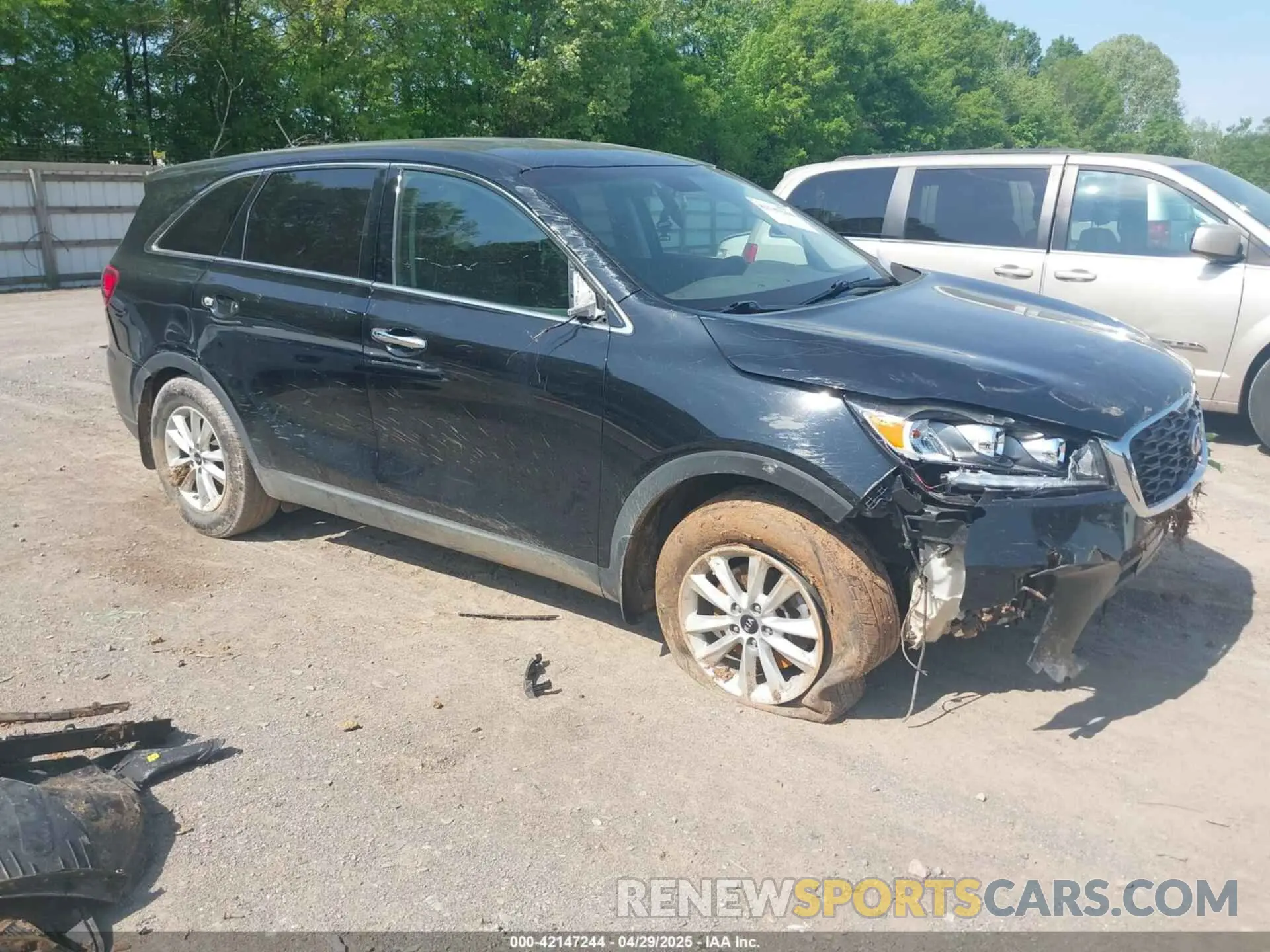 1 fotografías del automóvil dañado 5XYPG4A39KG576239 KIA SORENTO 2019