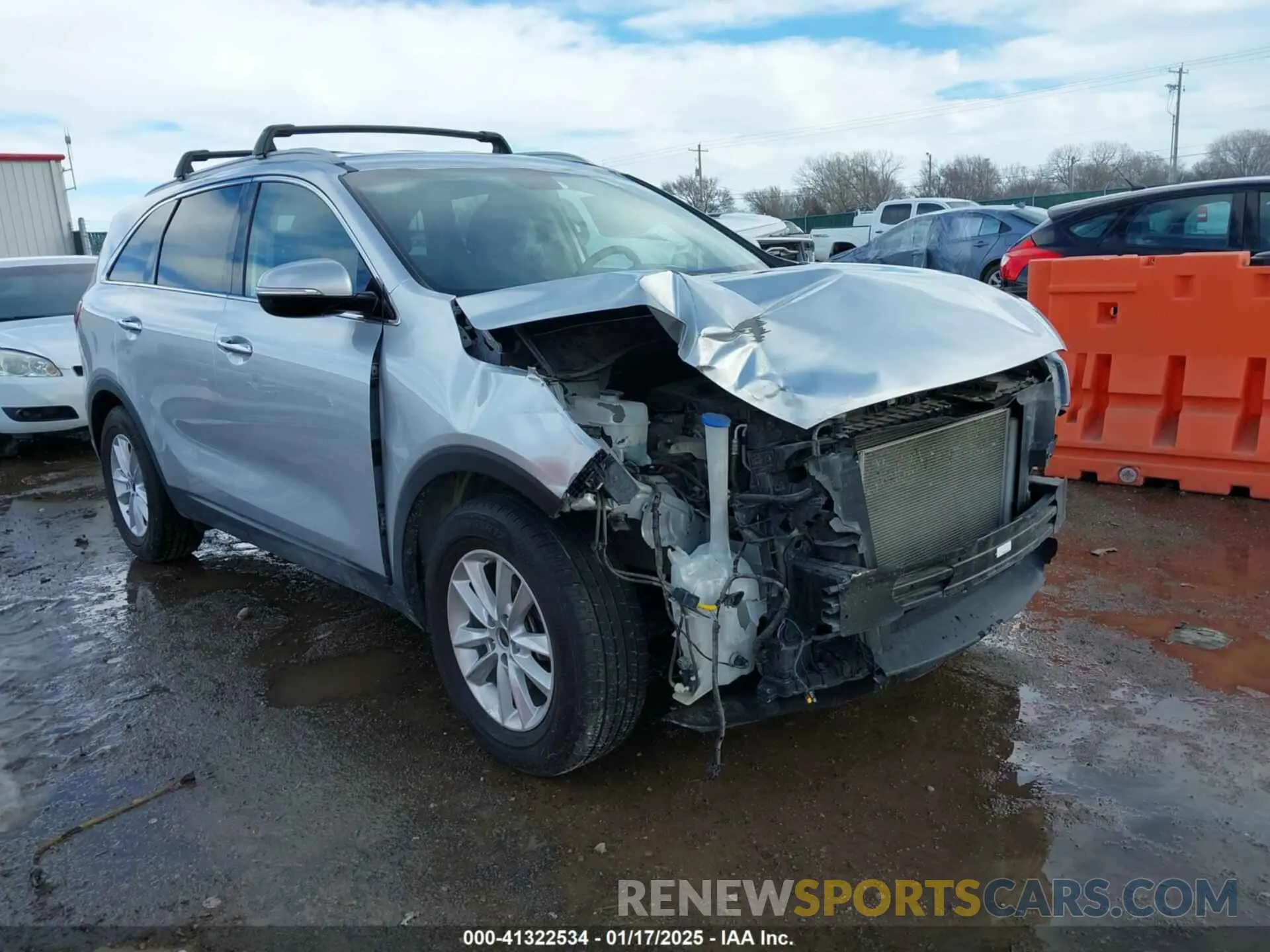 1 fotografías del automóvil dañado 5XYPG4A39KG592649 KIA SORENTO 2019