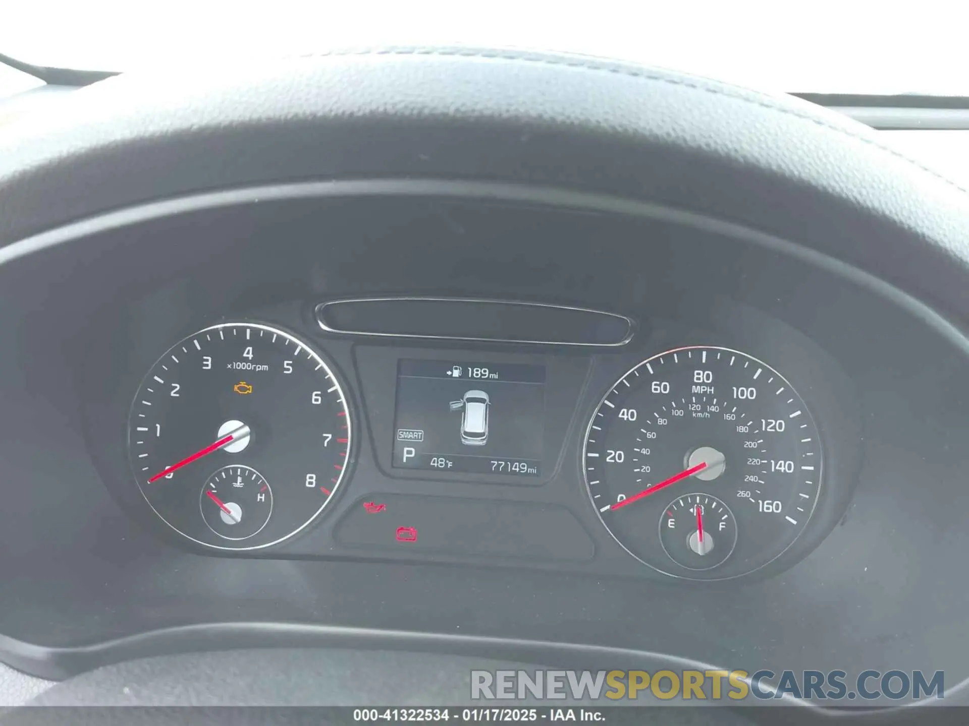 7 fotografías del automóvil dañado 5XYPG4A39KG592649 KIA SORENTO 2019