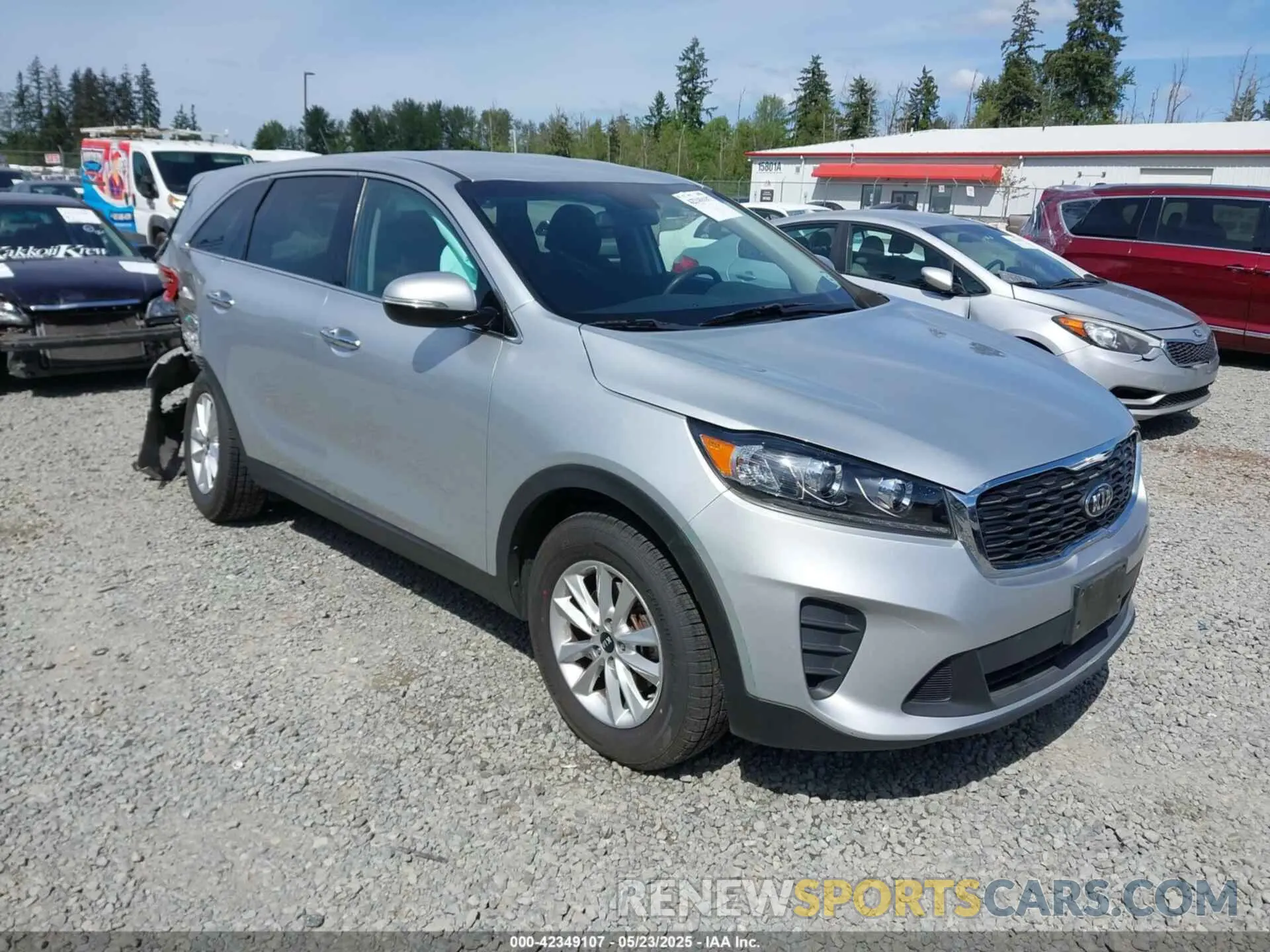 1 fotografías del automóvil dañado 5XYPG4A39KG595941 KIA SORENTO 2019