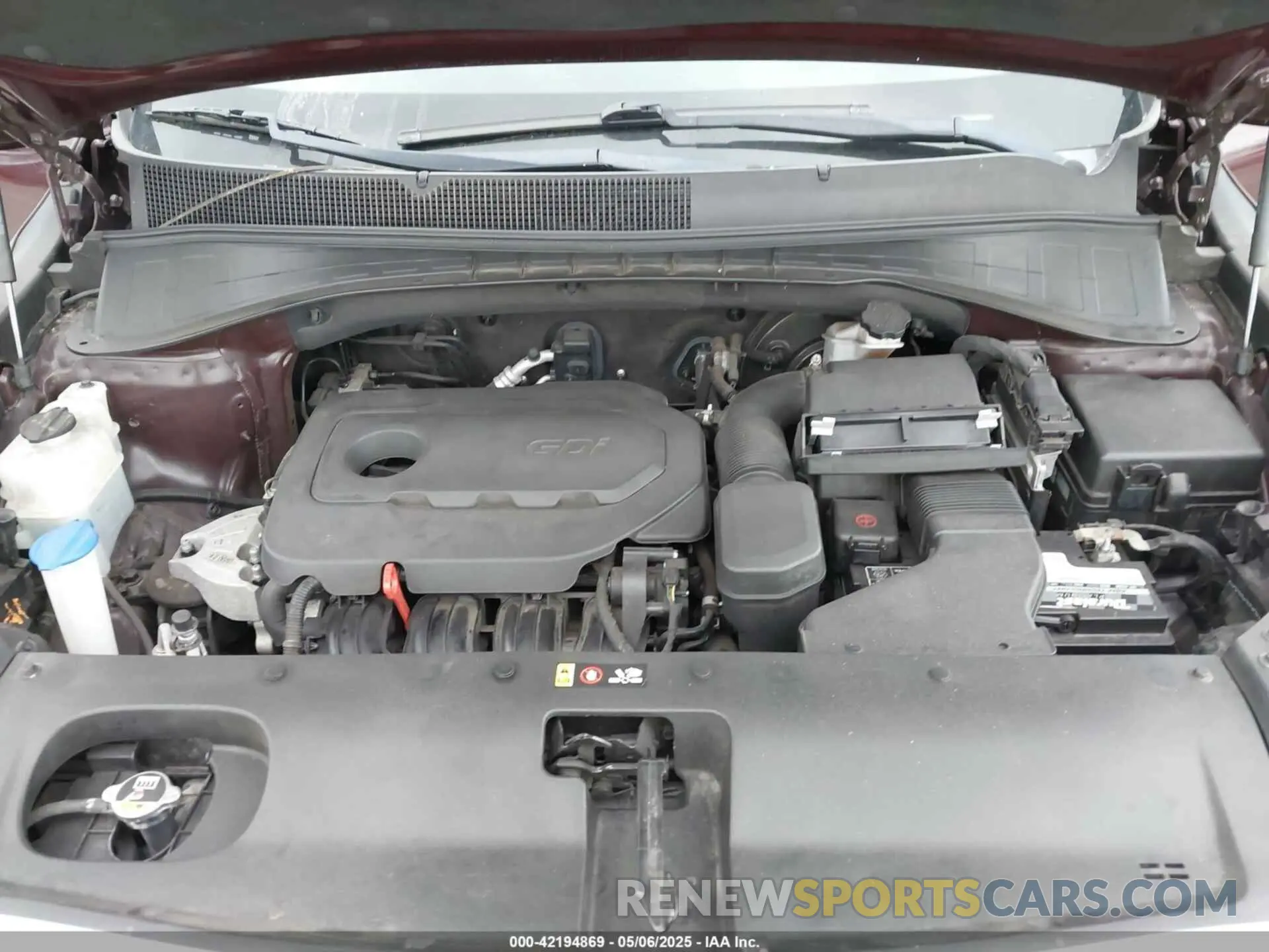 10 fotografías del automóvil dañado 5XYPG4A3XKG535831 KIA SORENTO 2019