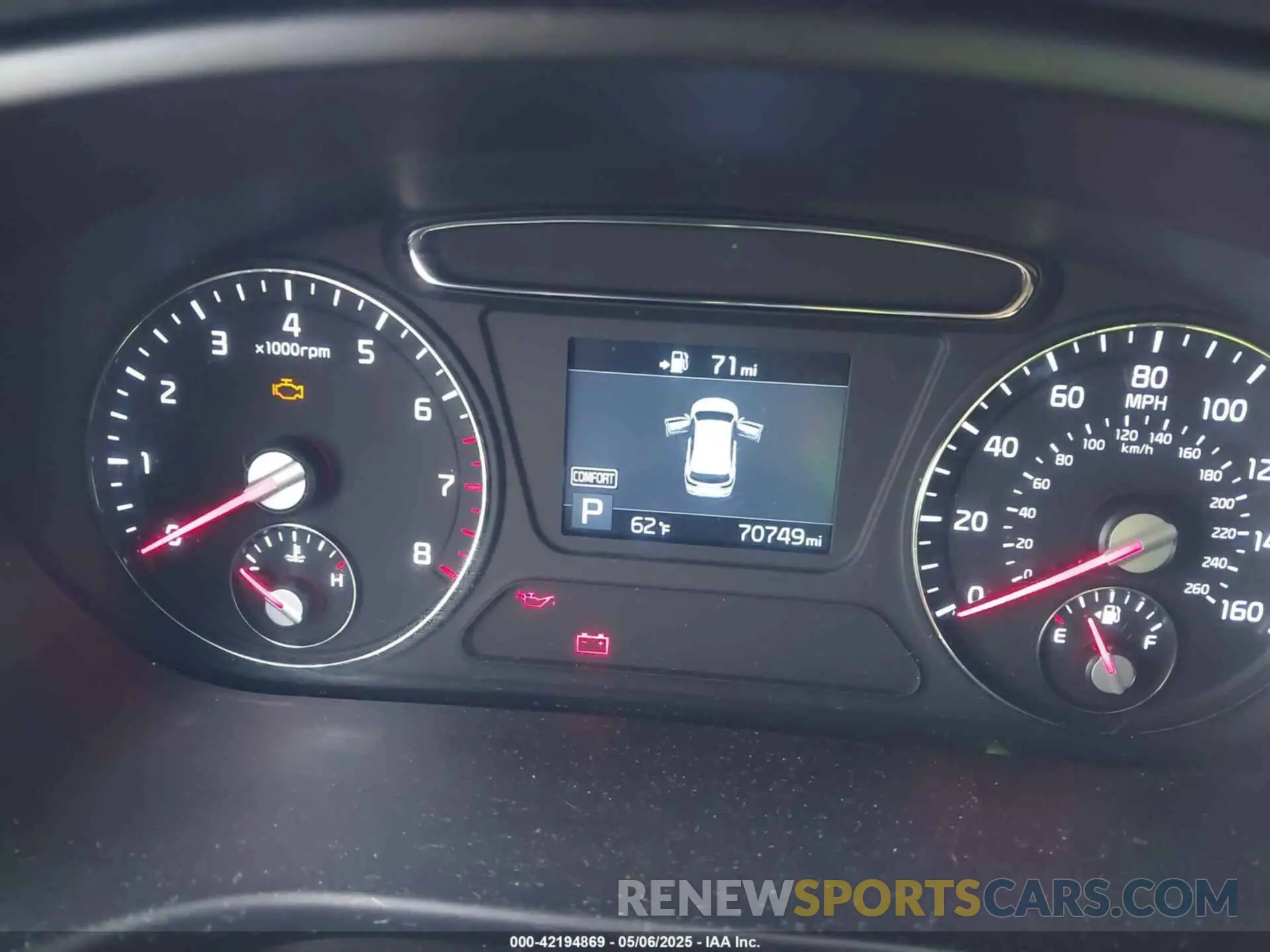 7 fotografías del automóvil dañado 5XYPG4A3XKG535831 KIA SORENTO 2019