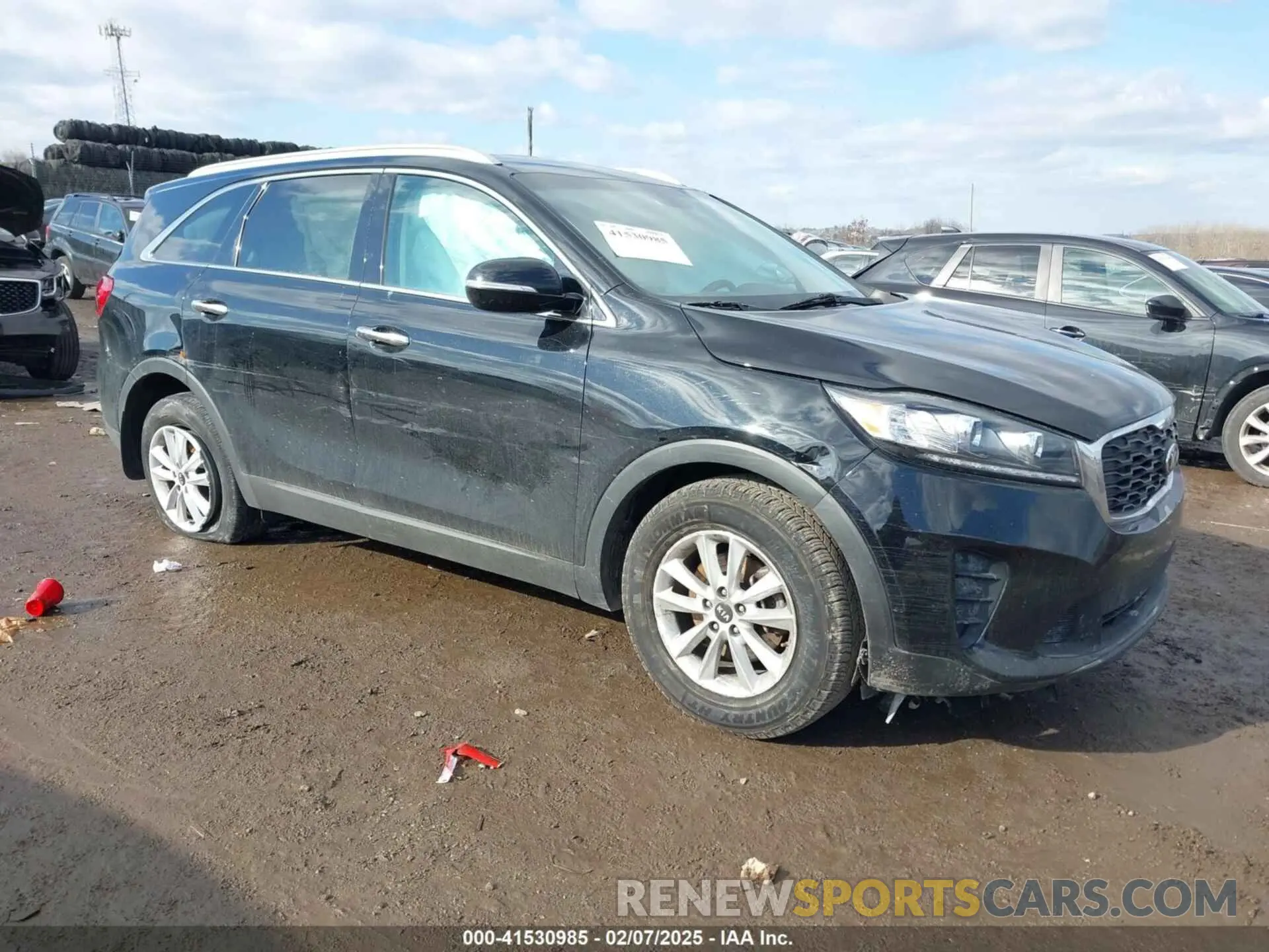1 fotografías del automóvil dañado 5XYPG4A3XKG592630 KIA SORENTO 2019