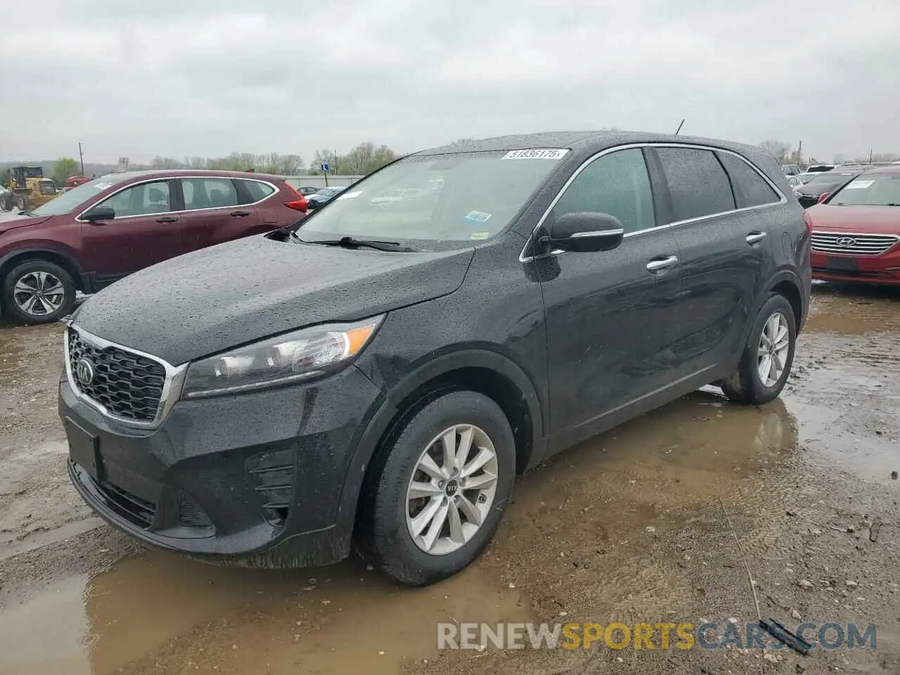 1 fotografías del automóvil dañado 5XYPG4A3XKG592725 KIA SORENTO 2019